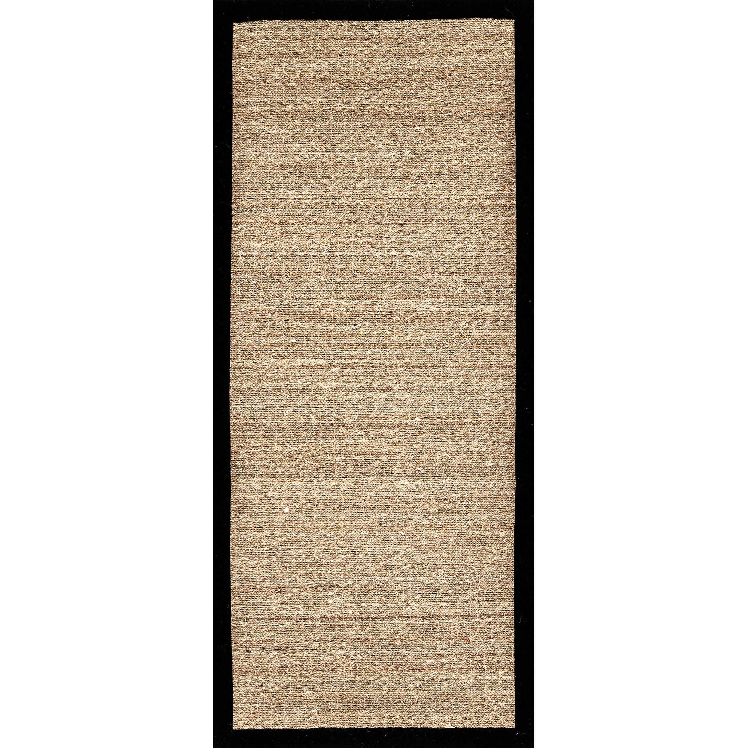NuLoom Elijah Farmhouse Seagrass Area Rug, Black, large