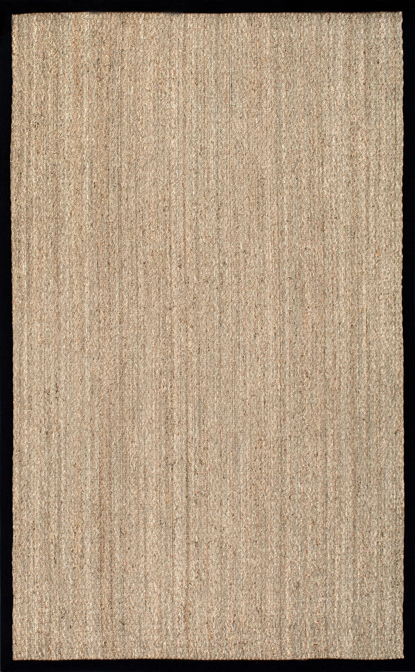 NuLoom Elijah Farmhouse Seagrass Area Rug, Black, large