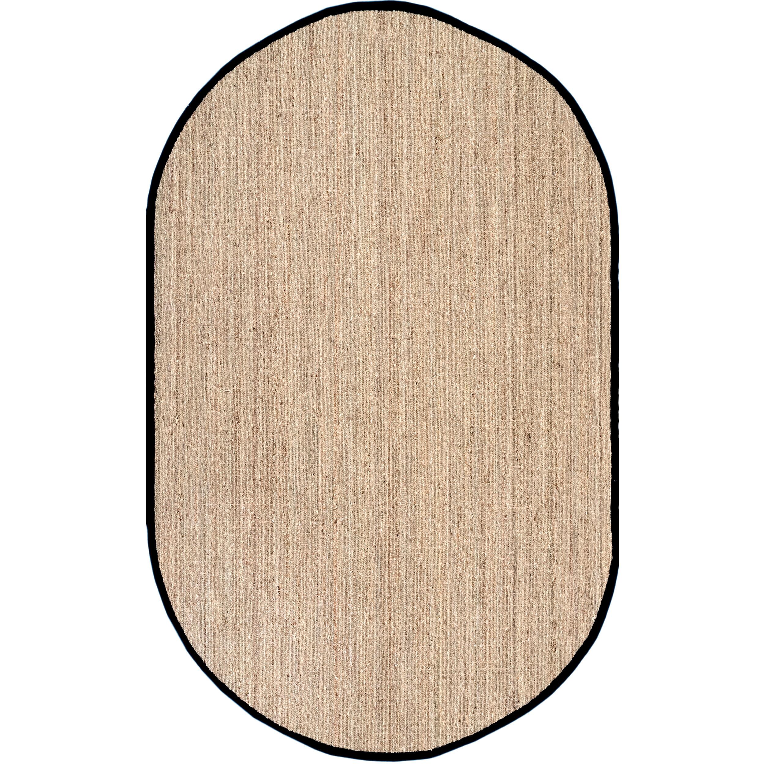 NuLoom Elijah Farmhouse Seagrass Area Rug, Black, large