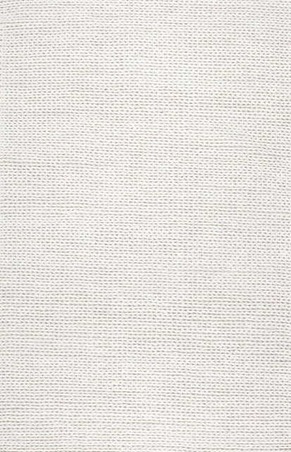 NuLoom Hand Woven Chunky Cable 6' x 9' Area Rug