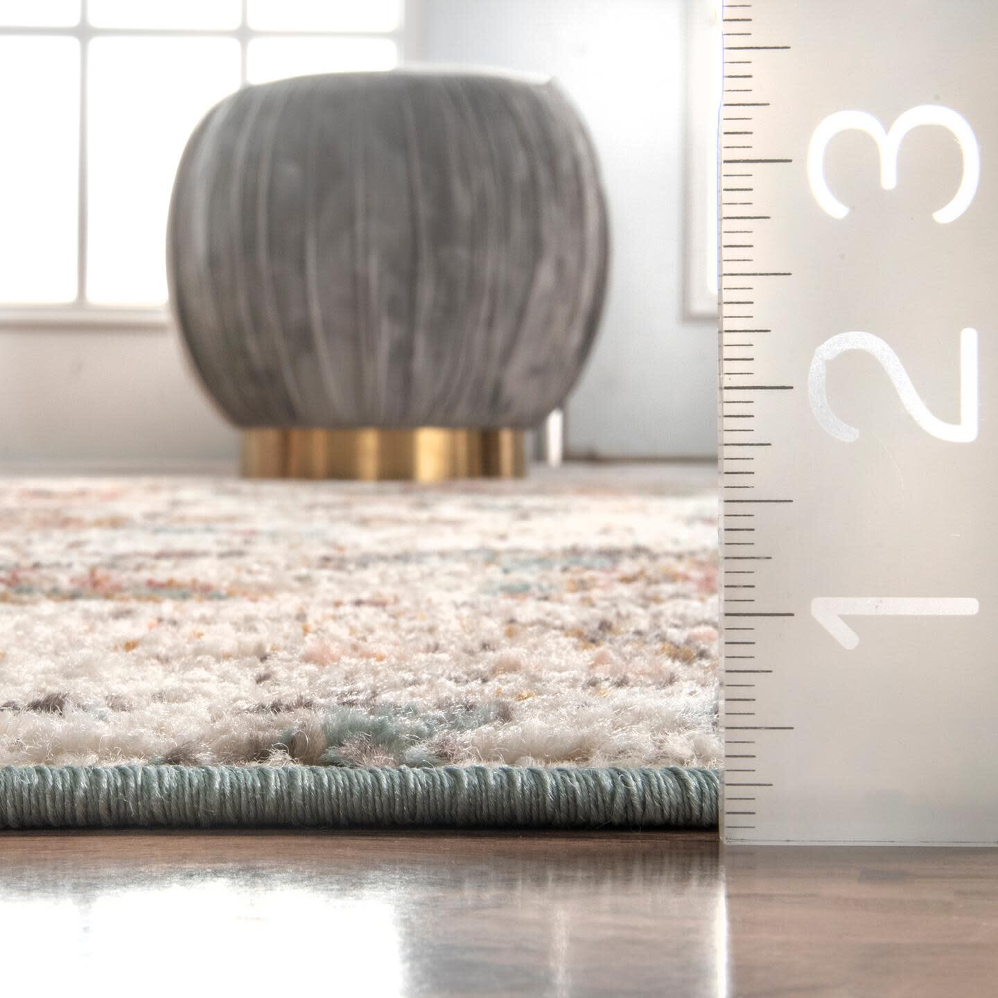 NuLoom Justine Vintage Medallion Area Rug, Beige, large