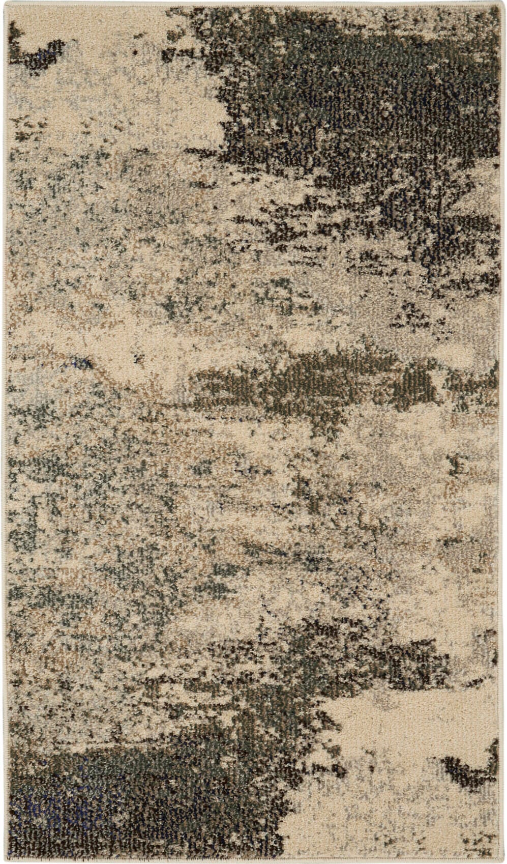 Nourison Nourison Celestial 2'2" x 3'9" Ivory/Grey Modern Indoor Rug, Ivory/Gray, large