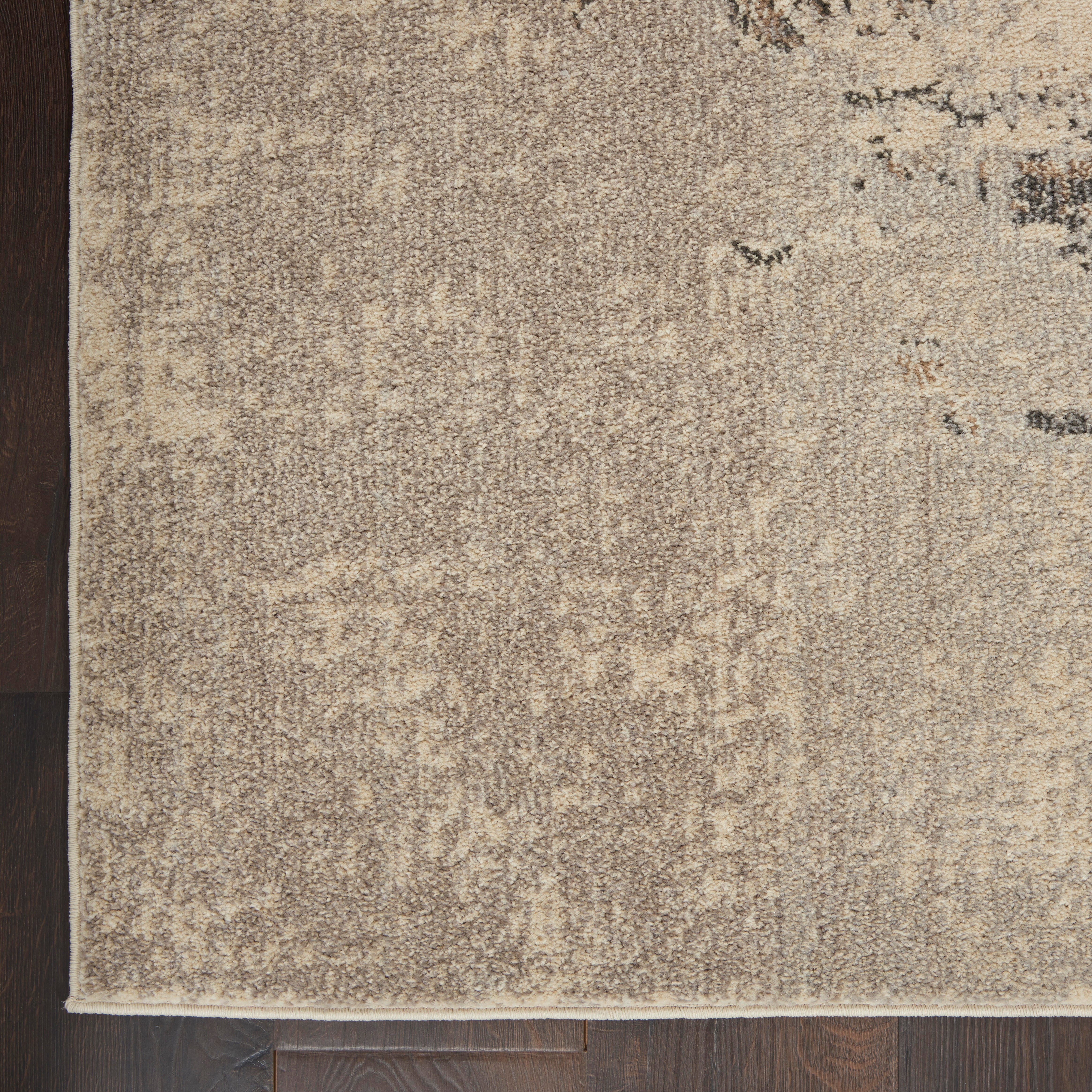Nourison Nourison Celestial 2'2" x 3'9" Ivory/Grey Modern Indoor Rug, Ivory/Gray, large