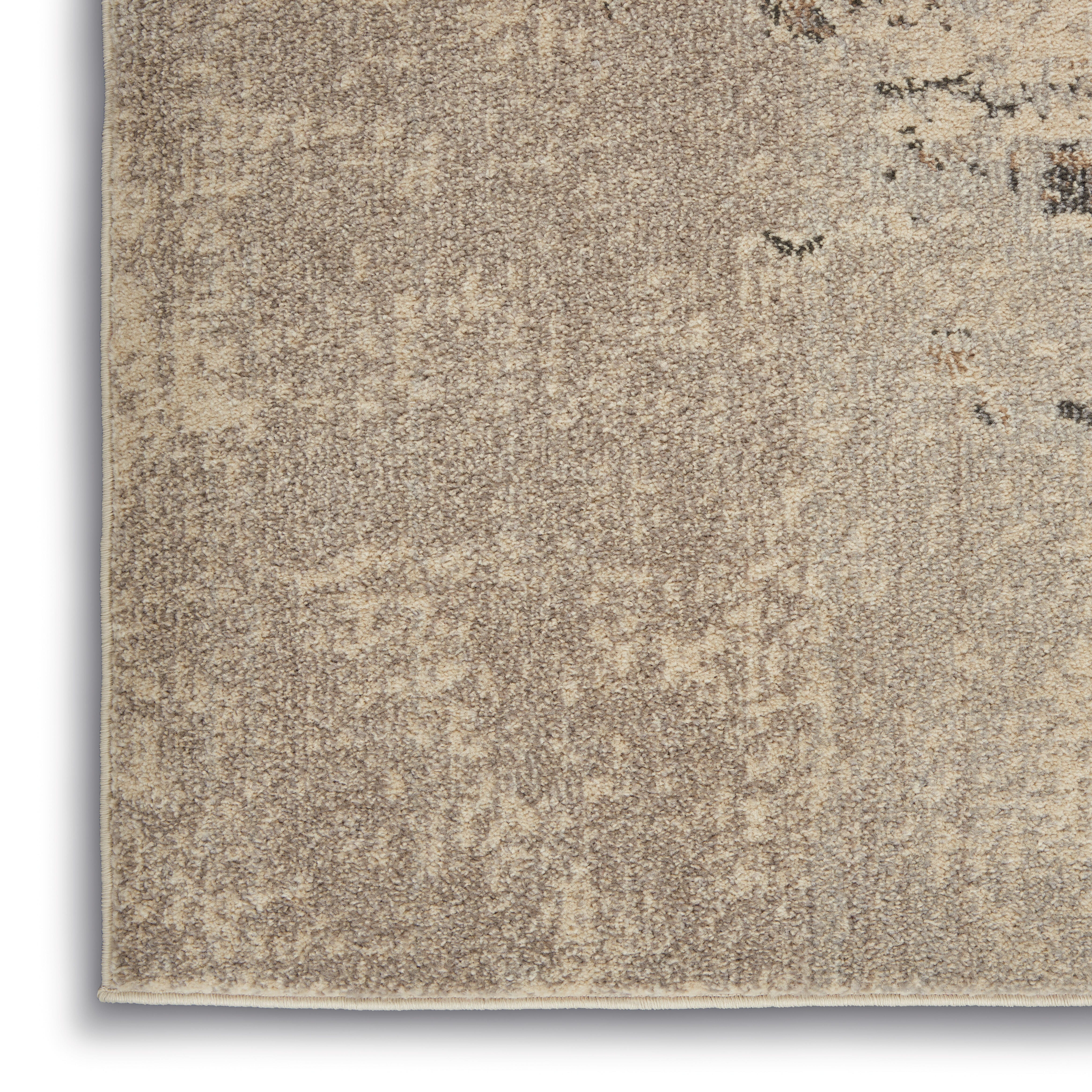 Nourison Nourison Celestial 2'2" x 3'9" Ivory/Grey Modern Indoor Rug, Ivory/Gray, large