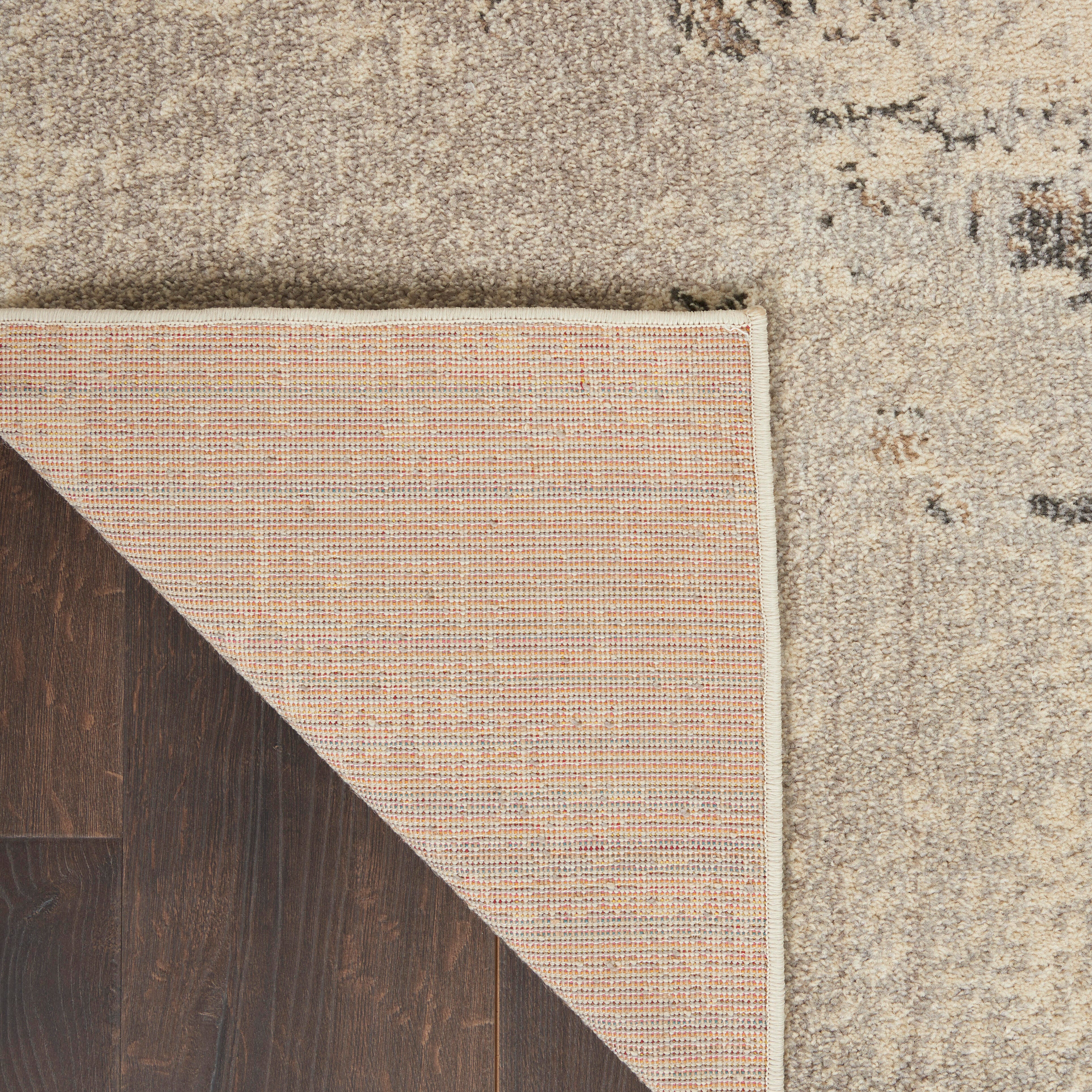Nourison Nourison Celestial 3' x 5' Ivory/Grey Modern Indoor Rug, Ivory/Gray, large