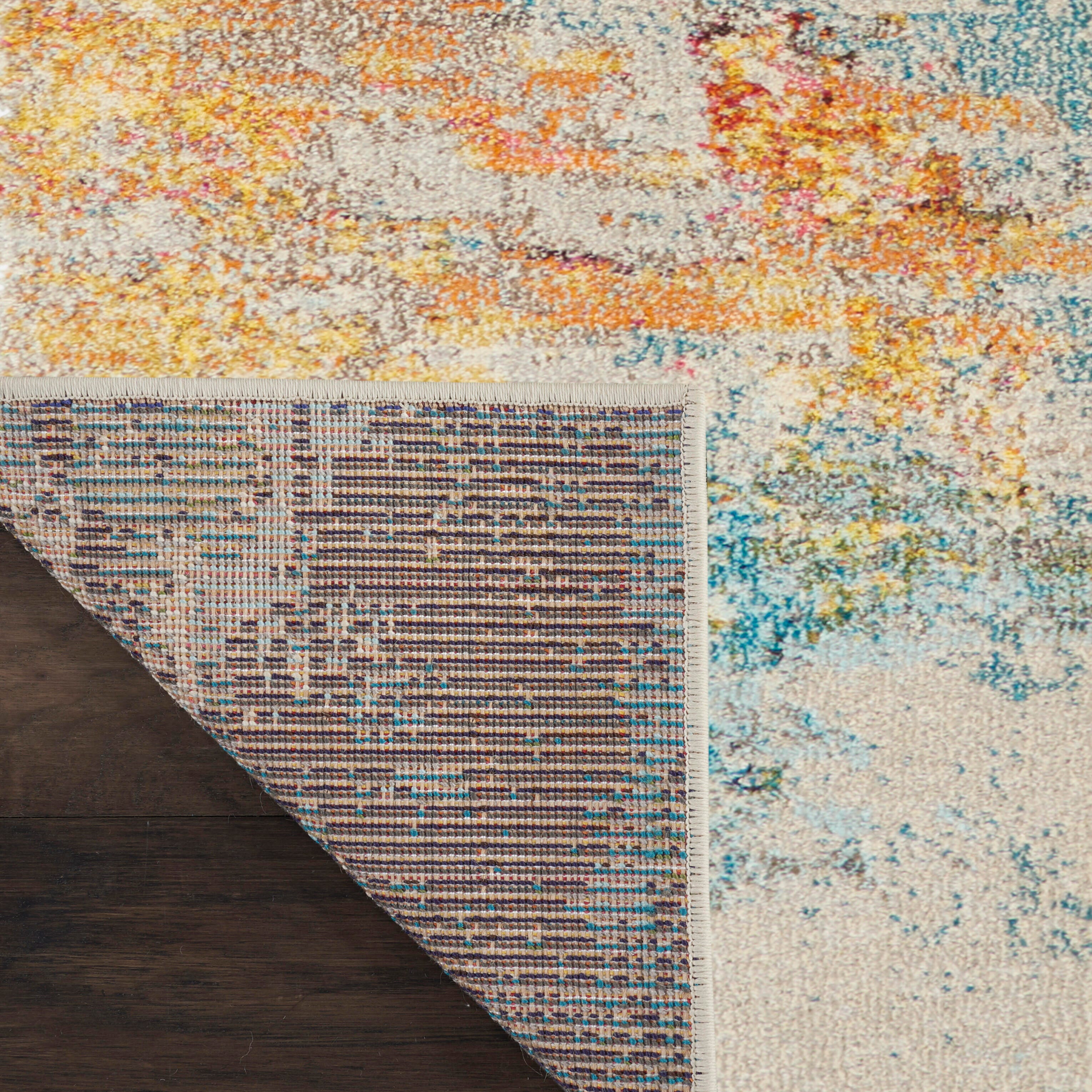 Nourison Nourison Celestial 2'2" x 7'6" Sealife Modern Indoor Rug, Sealife, large