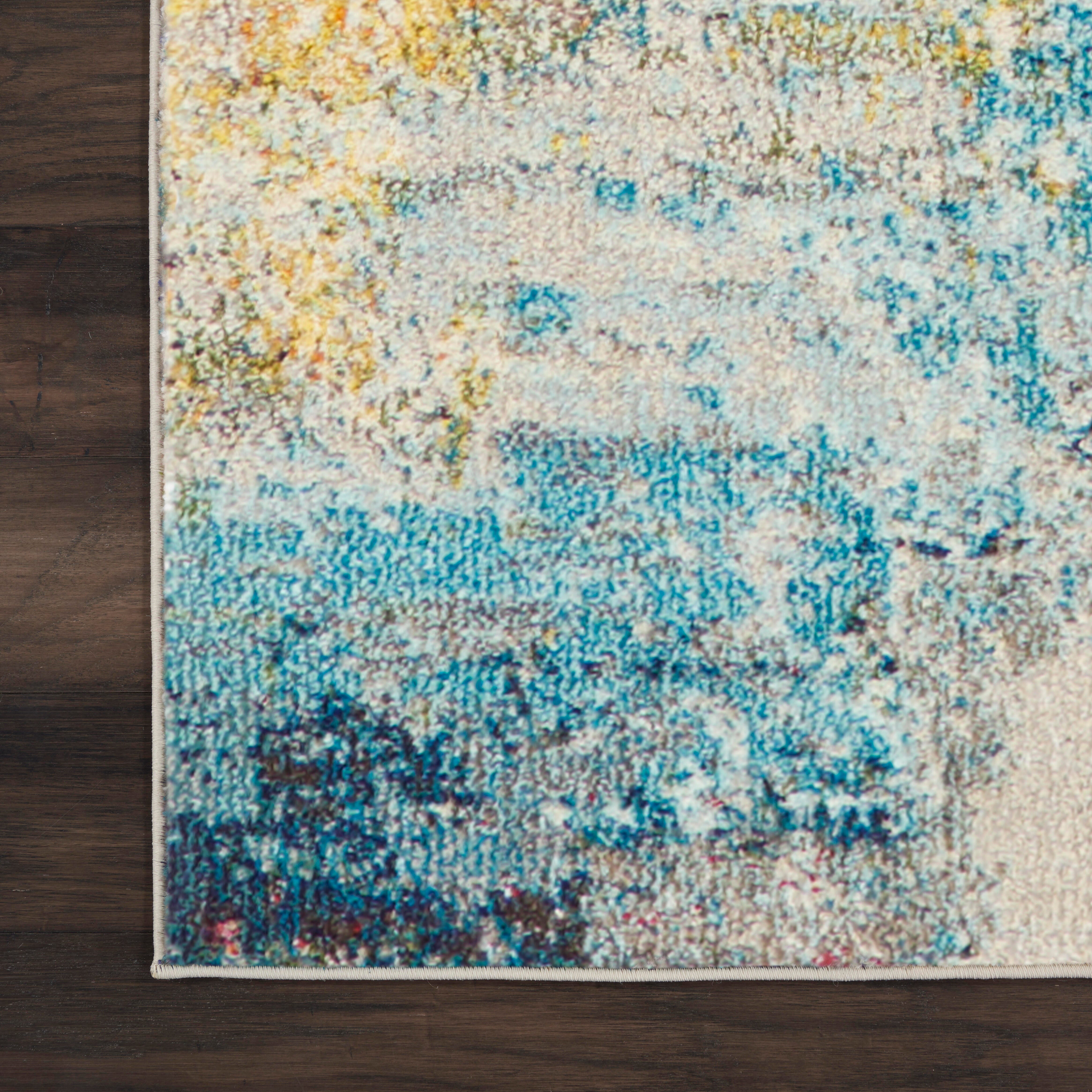 Nourison Nourison Celestial 2'2" x 7'6" Sealife Modern Indoor Rug, Sealife, large