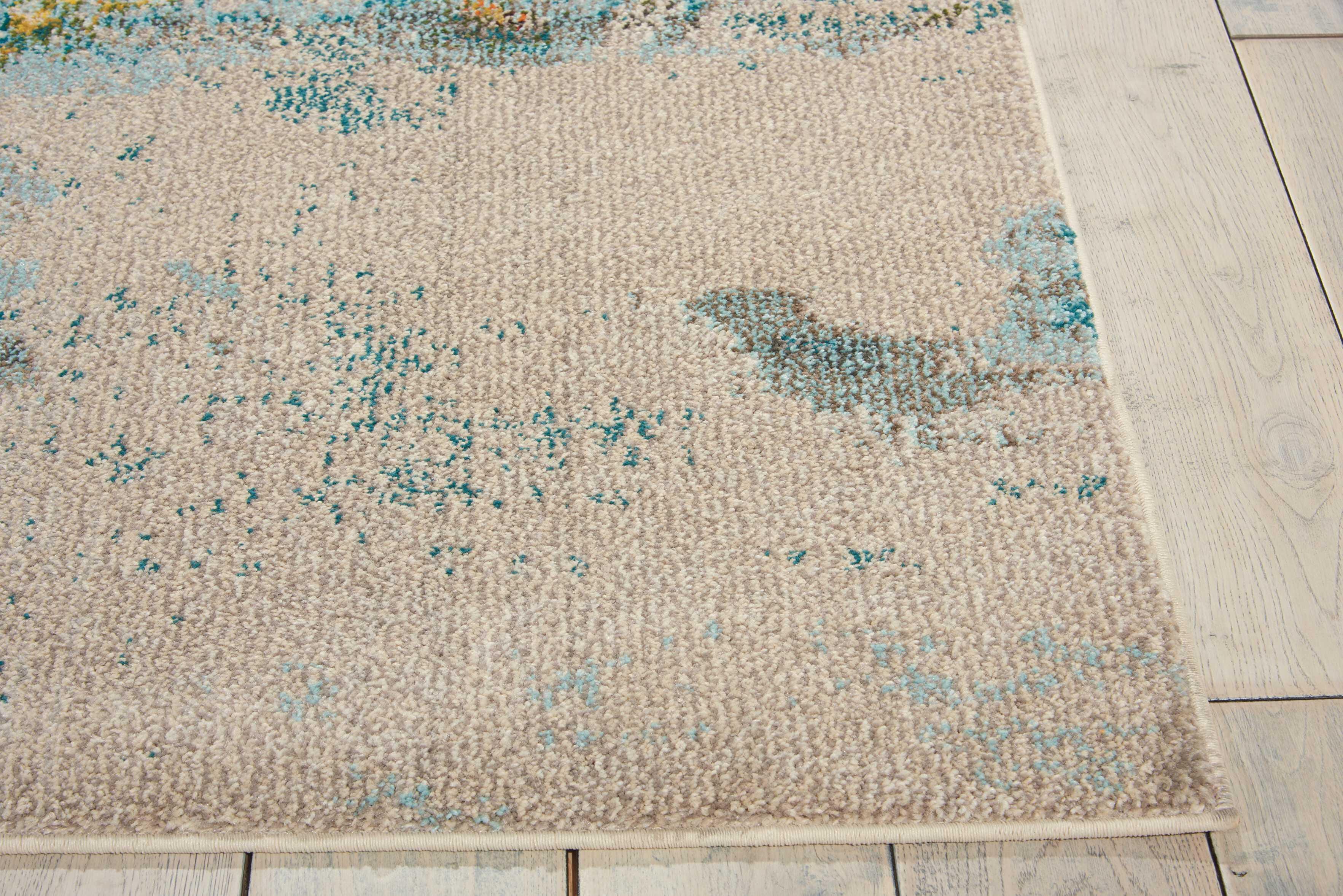Nourison Nourison Celestial 2'2" x 7'6" Sealife Modern Indoor Rug, Sealife, large