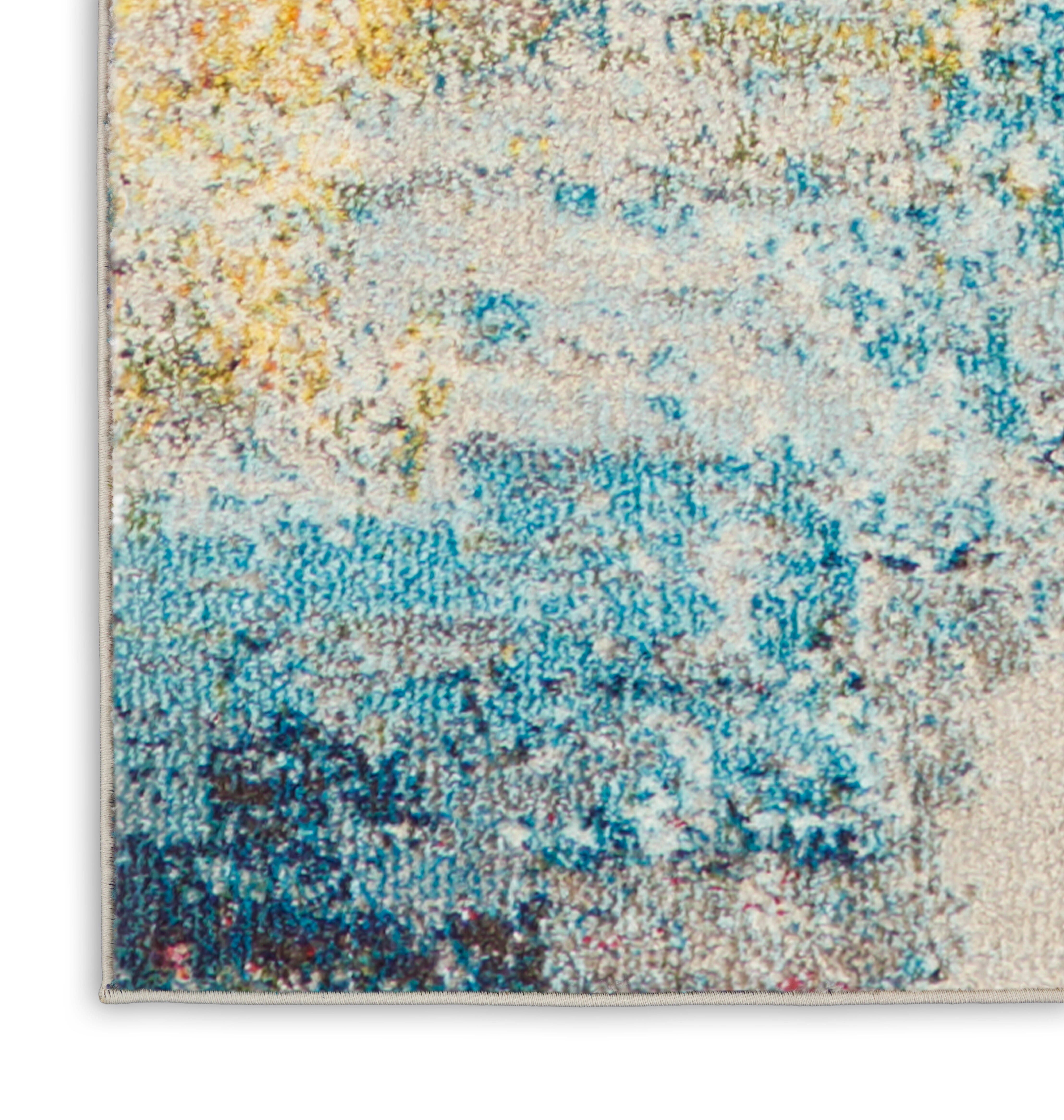 Nourison Nourison Celestial 2'2" x 7'6" Sealife Modern Indoor Rug, Sealife, large