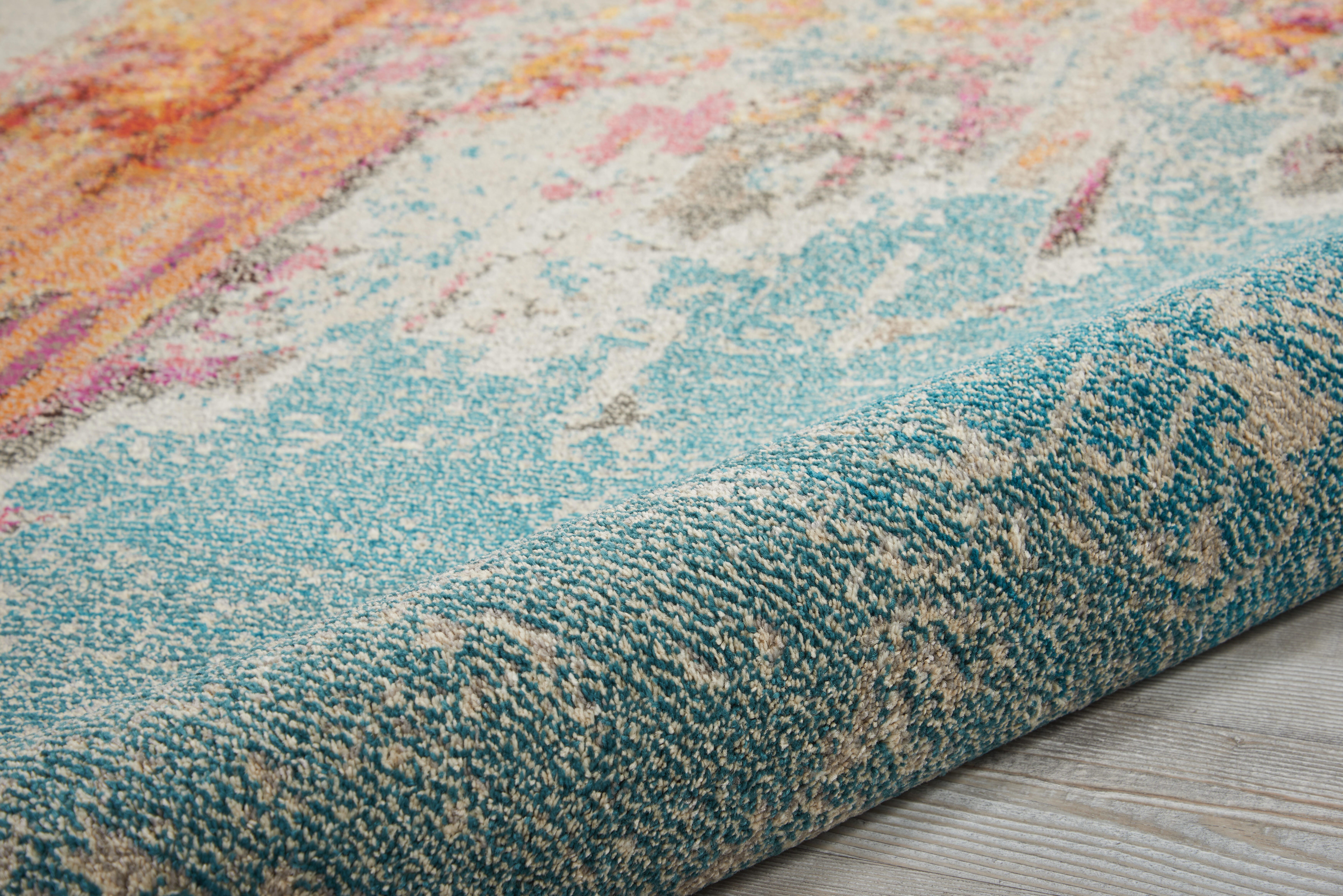 Nourison Nourison Celestial 2'2" x 7'6" Sealife Modern Indoor Rug, Sealife, large