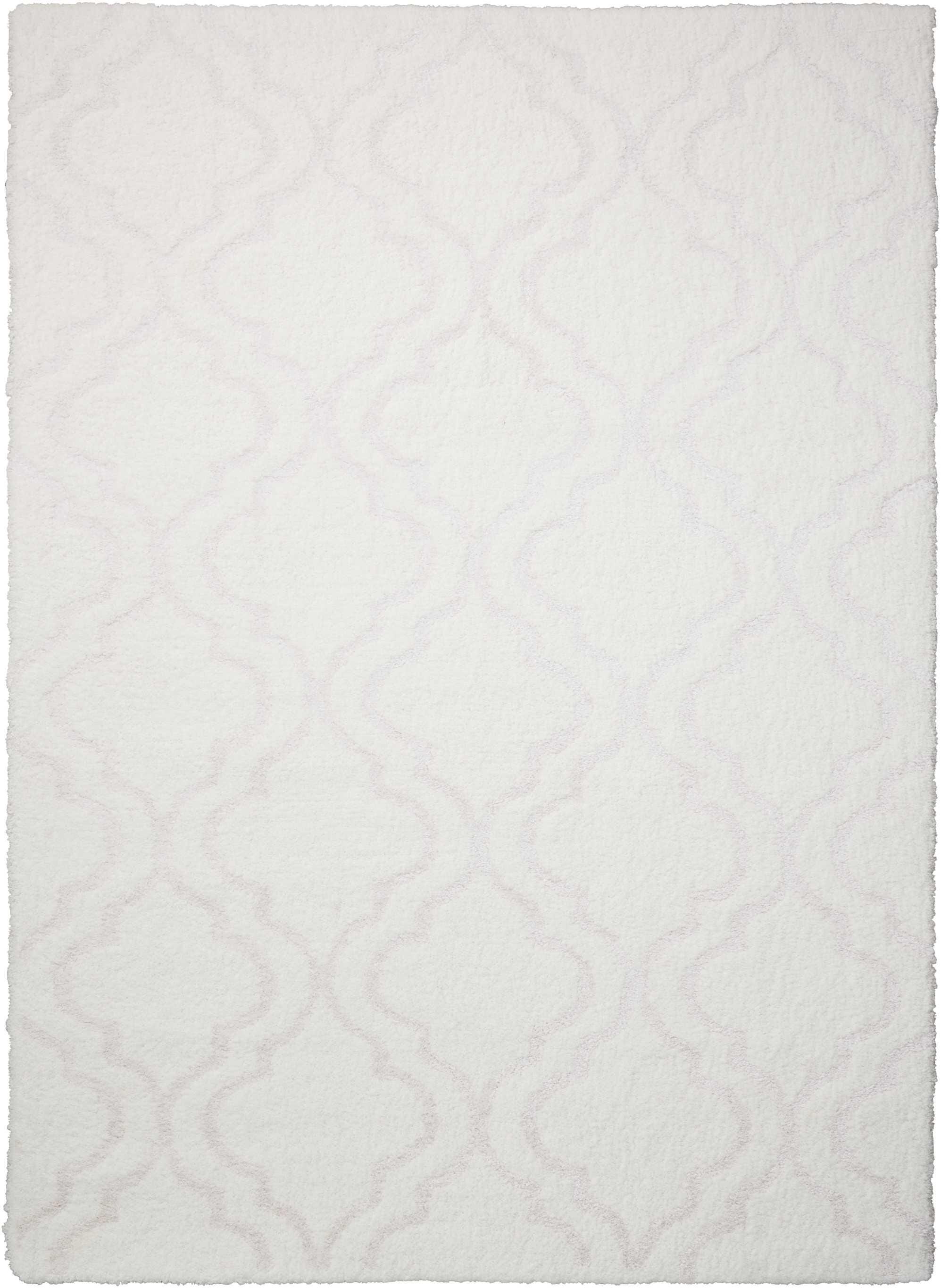 Nourison Home Kathy Ireland Home Light & Airy 5' x 7' White Moroccan Indoor Rug, , large