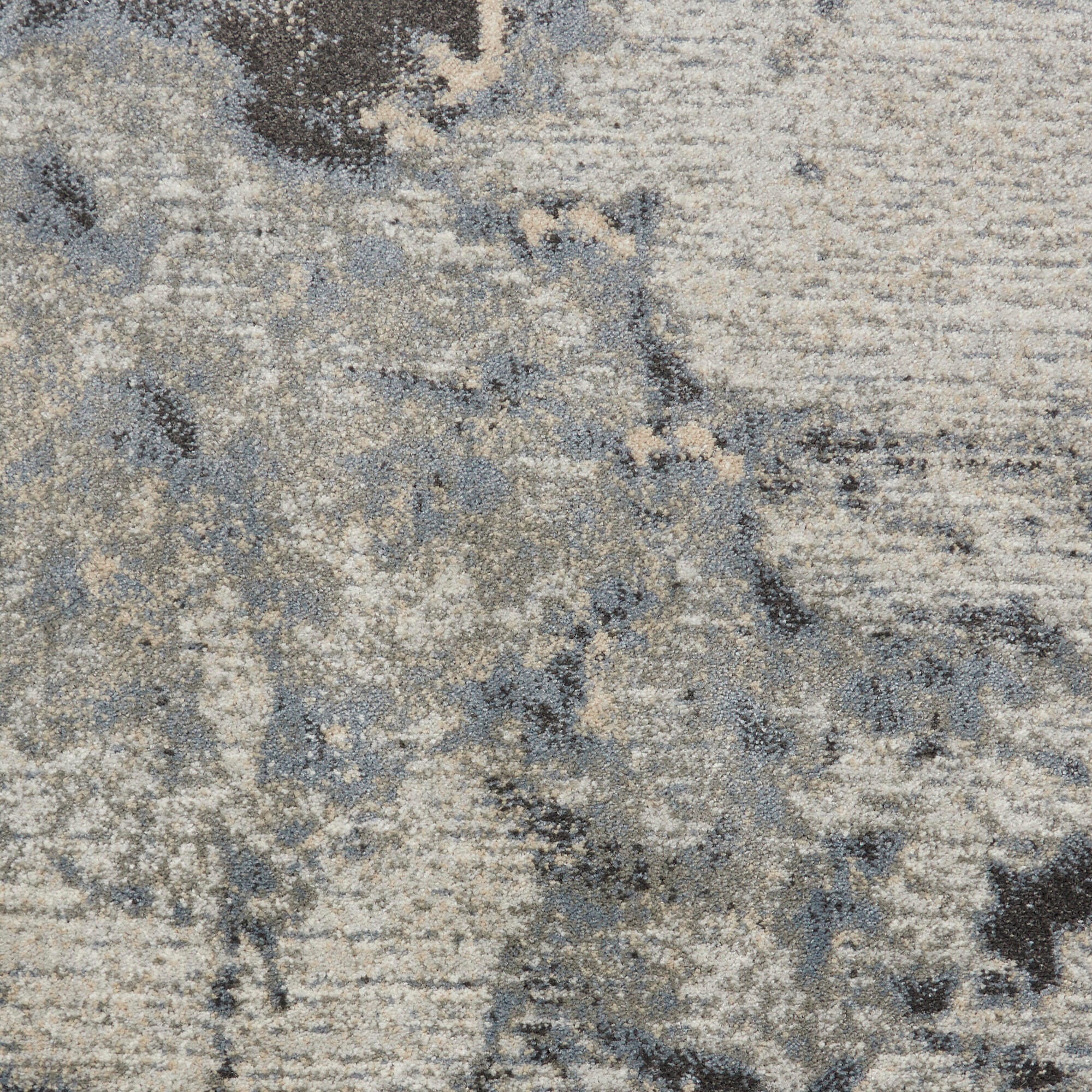Nourison Home Nourison Maxell 7' x 10' Grey Modern Indoor Rug, Gray, large