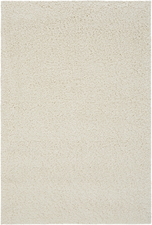 Nourison Home Nourison Malibu Shag 3'11" x 5'11" Ivory Shag Indoor Rug, Ivory, large