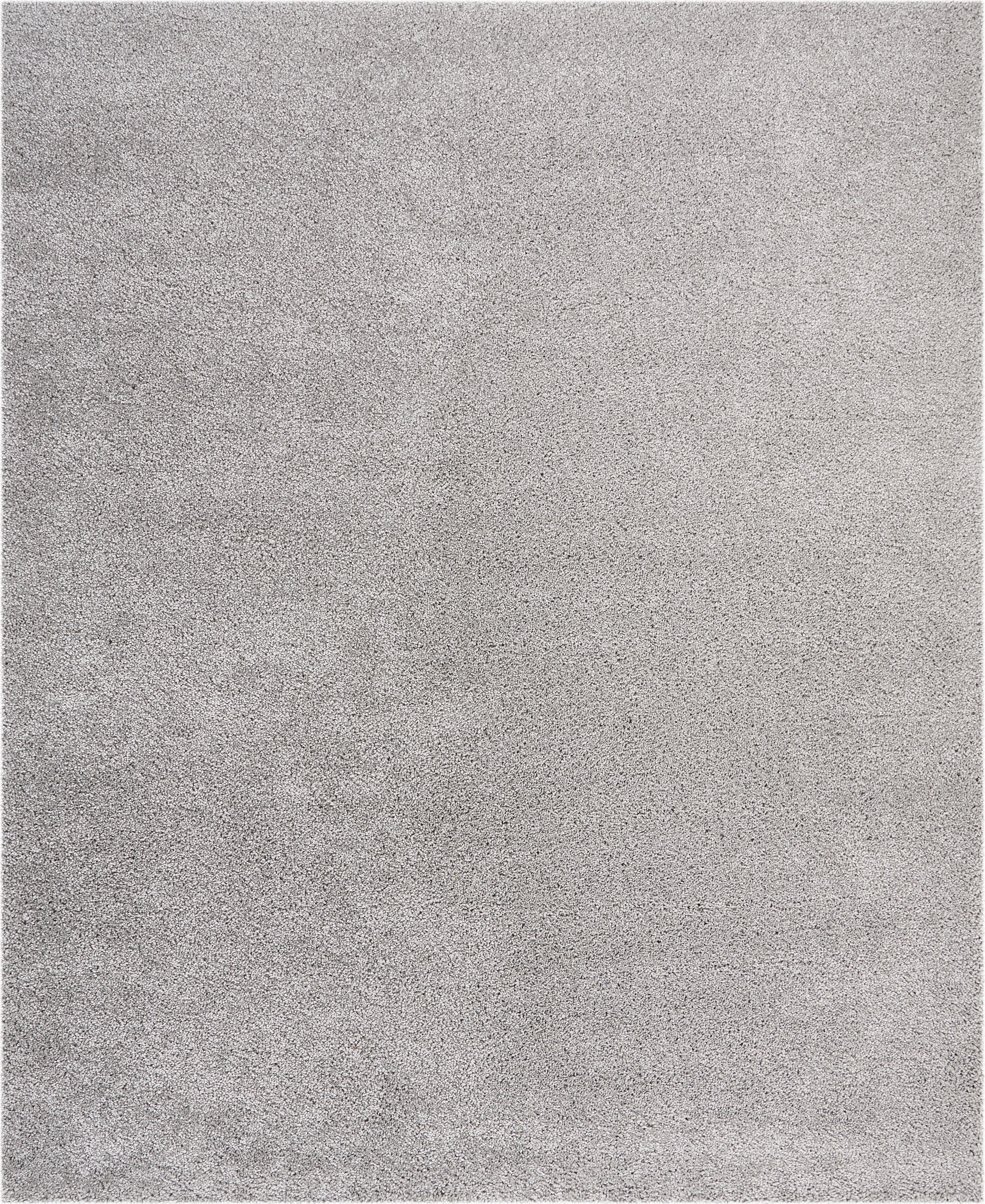 Nourison Home Nourison Malibu Shag 7'10" x 9'10" Silver Grey Shag Indoor Rug, Silver Gray, large