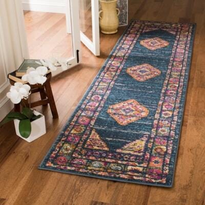 Safavieh Madison 2'-3 x 6' Runner, Blue, large