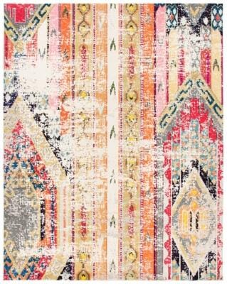 Safavieh Madison 8' x 10' Area Rug, Gray/Orange, large