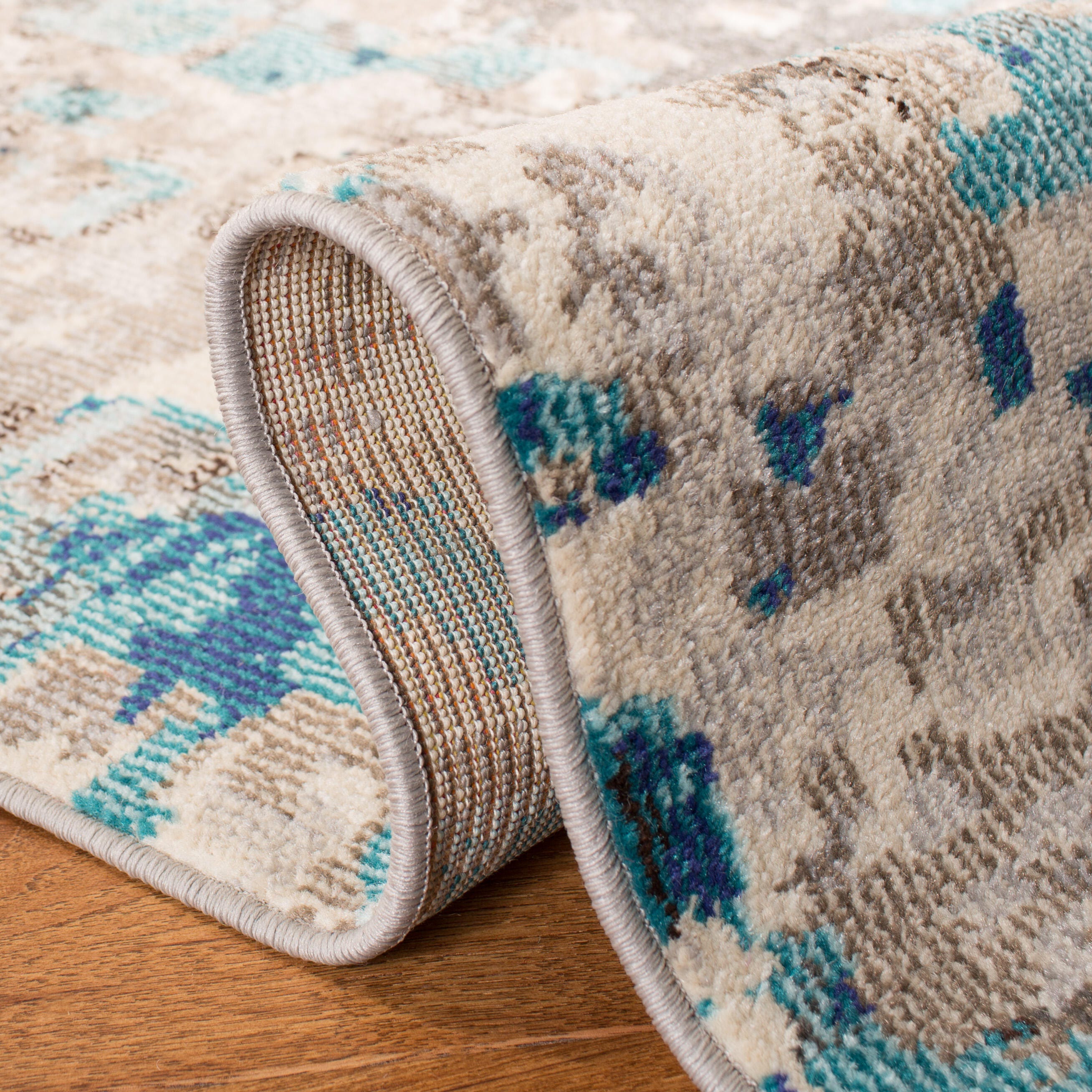 Safavieh Madison Madison 2' x 4' Accent Rug, Gray/Blue, large