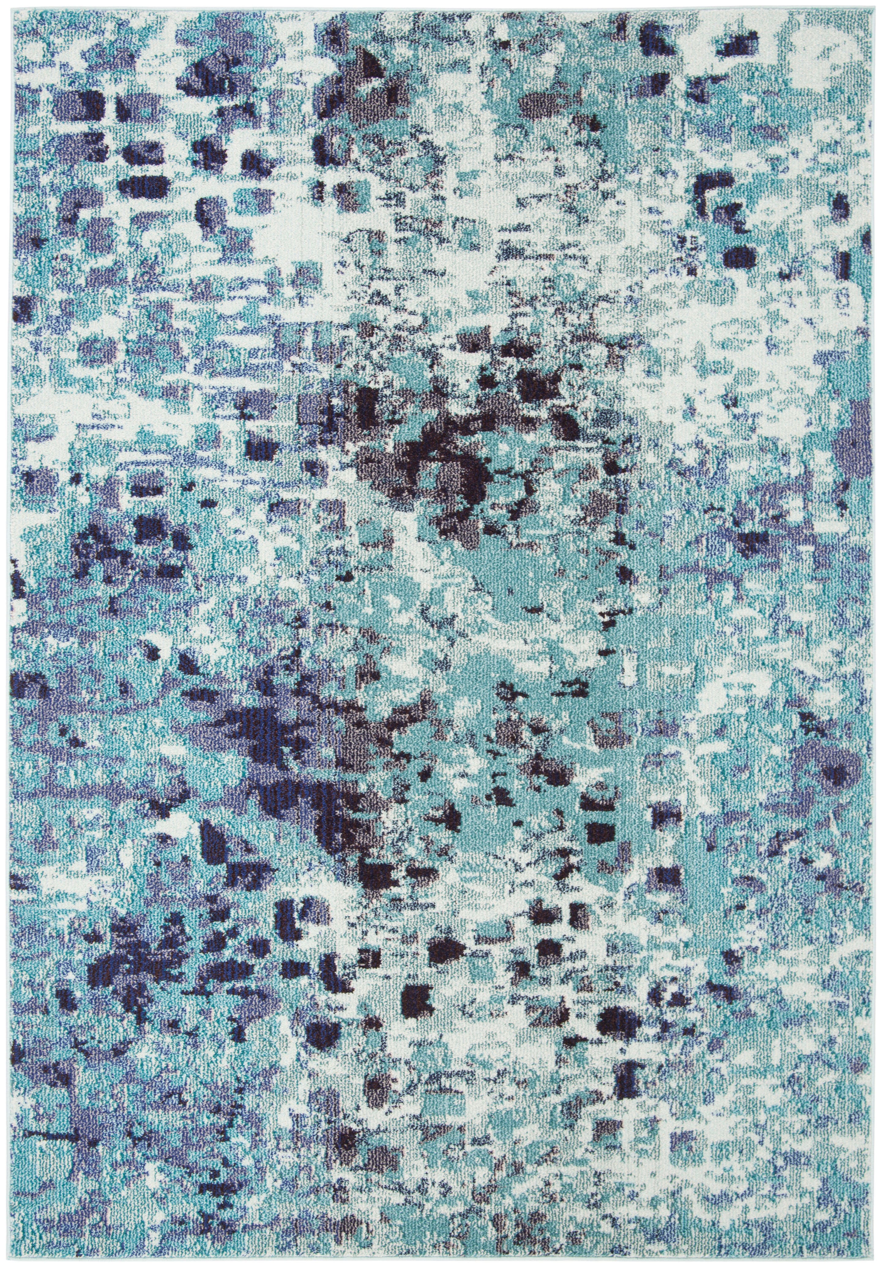 Safavieh Madison 3' x 5' Area Rug, Turquoise/Navy, rollover