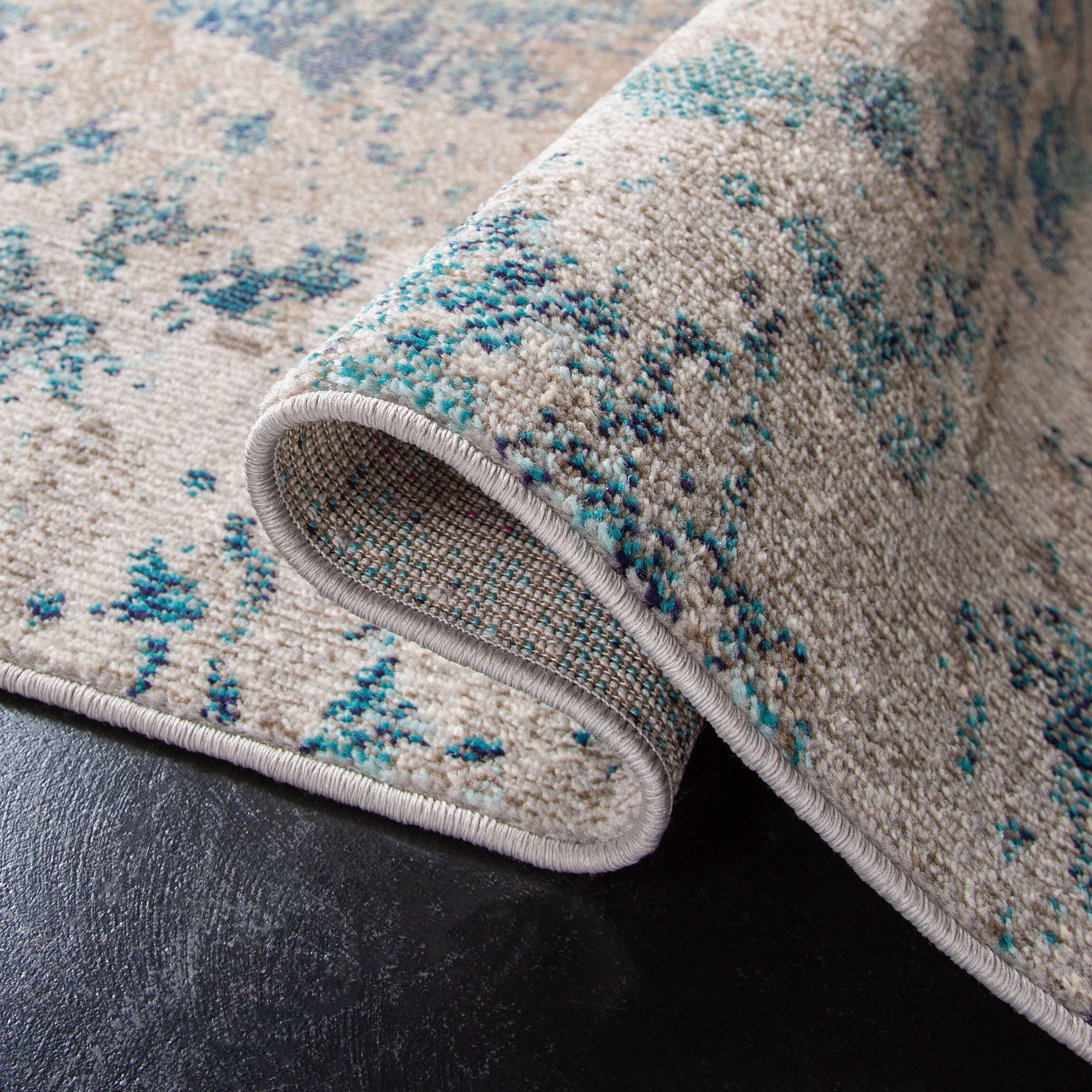 Safavieh Madison 3' x 3' Square Area Rug, Blue, large