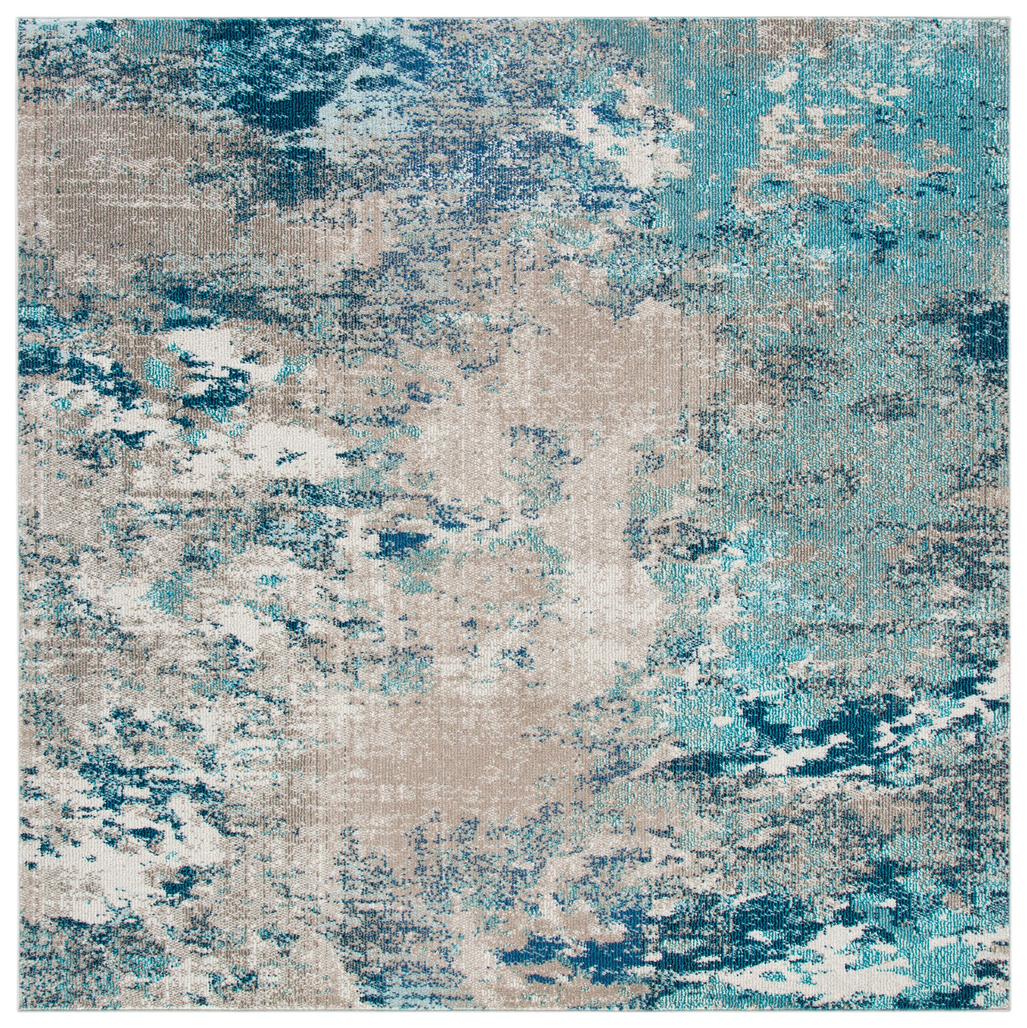 Safavieh Madison 6'-7 x 6'-7 Square Area Rug, Blue, large