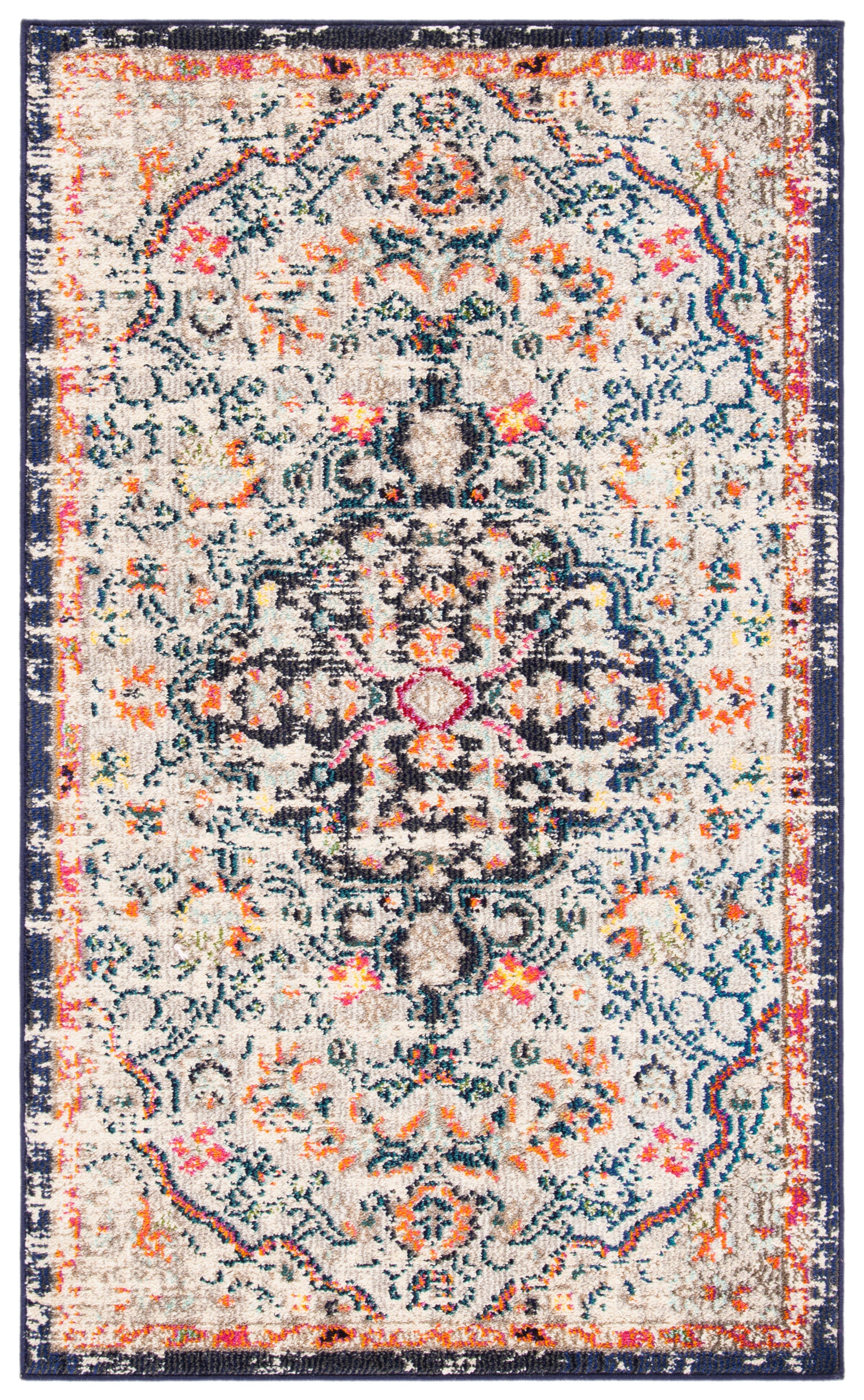 Safavieh Madison 4' x 6' Area Rug, Beige/Black, rollover