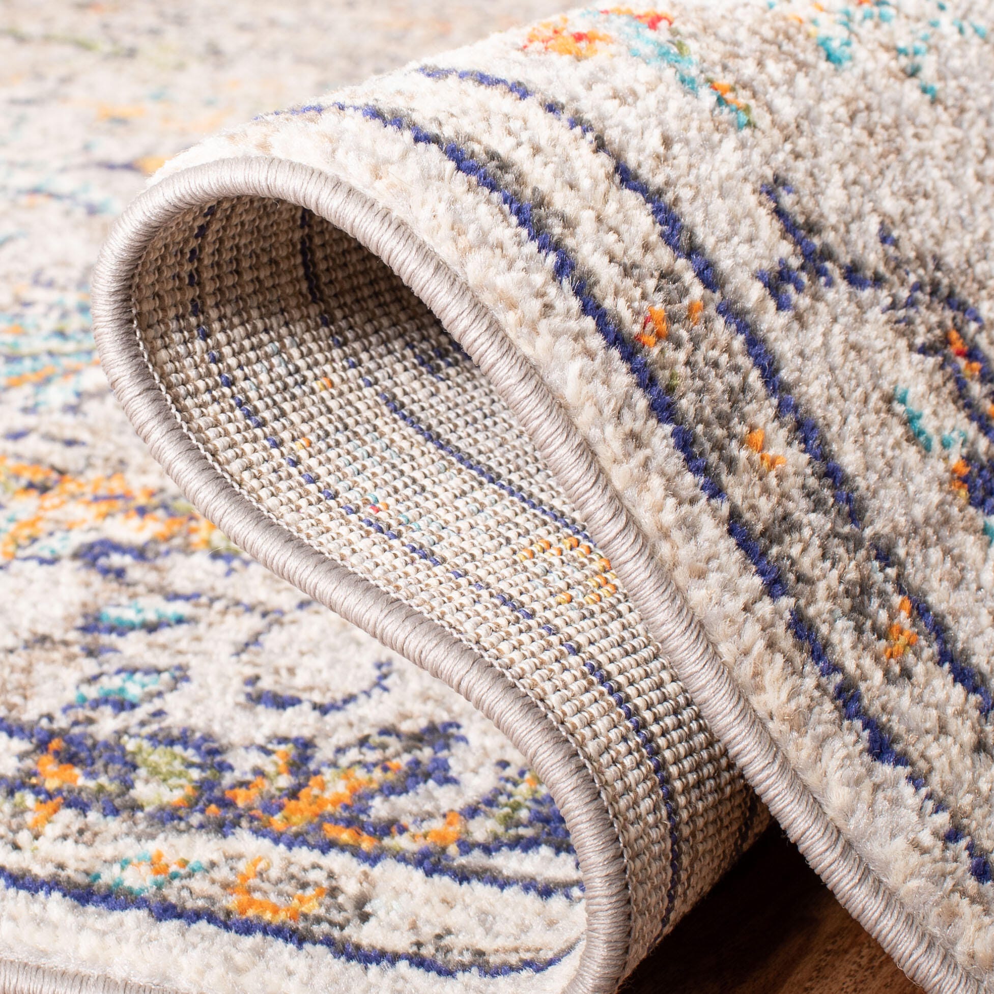 Safavieh Madison 10' x 14' Area Rug, Gray/Light Blue, large