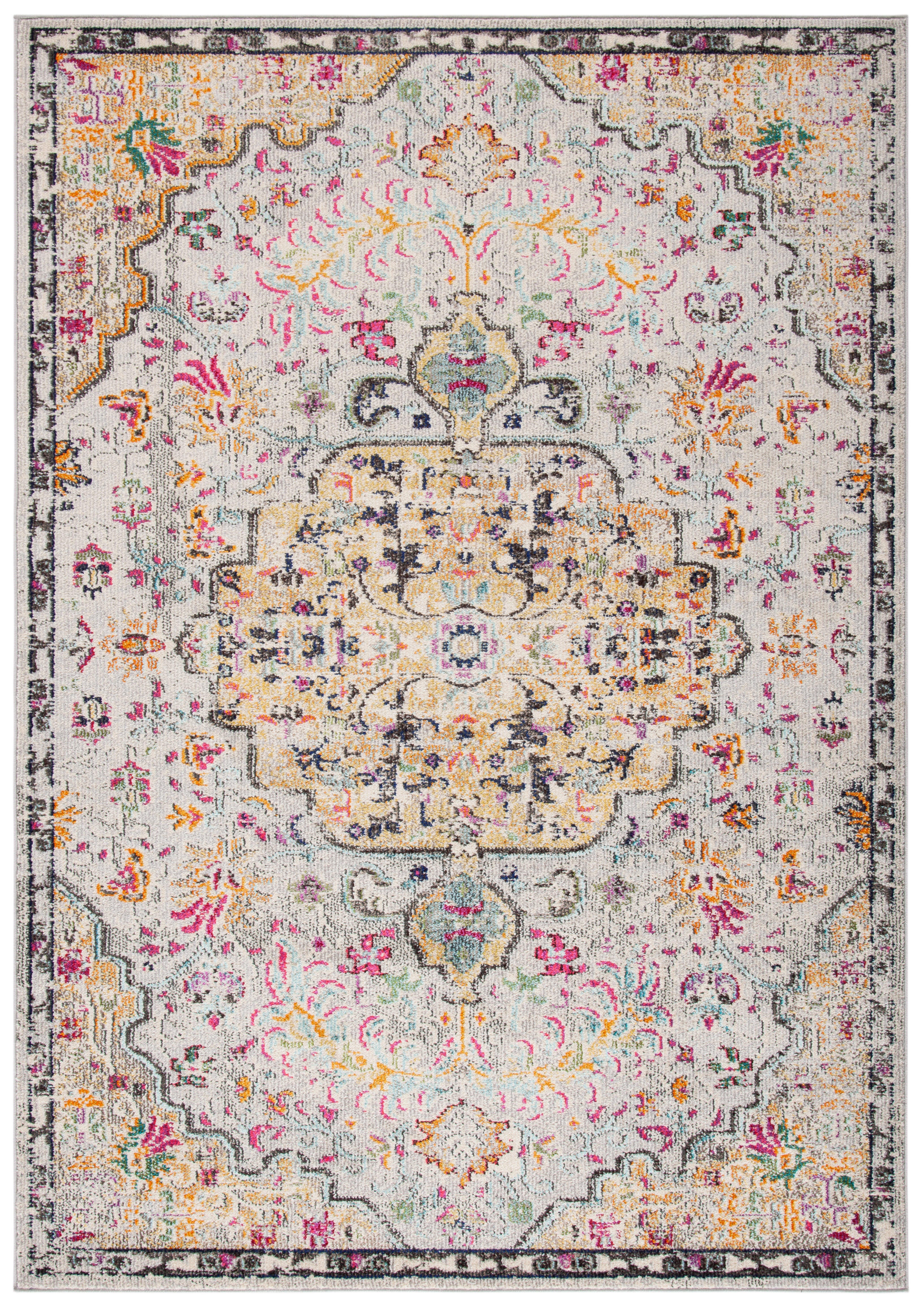Safavieh Madison 5'-3 x 7'-6 Area Rug, Gray/Gold, large