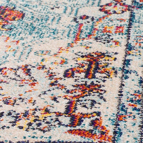 Safavieh Madison 3' x 3' Square Area Rug, Navy/Light Blue, large