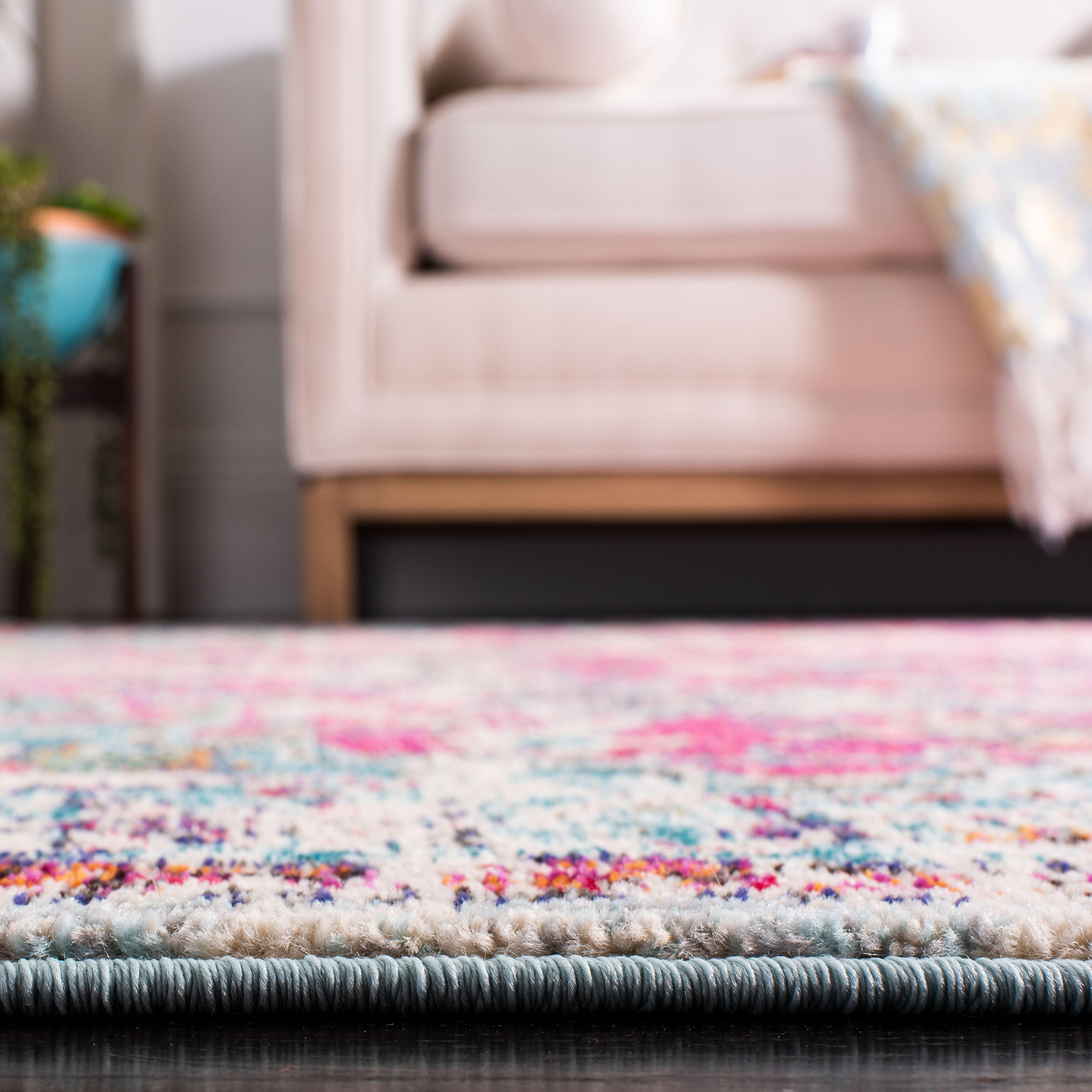 Safavieh Madison 10' x 14' Area Rug, Fuchsia/Teal, large