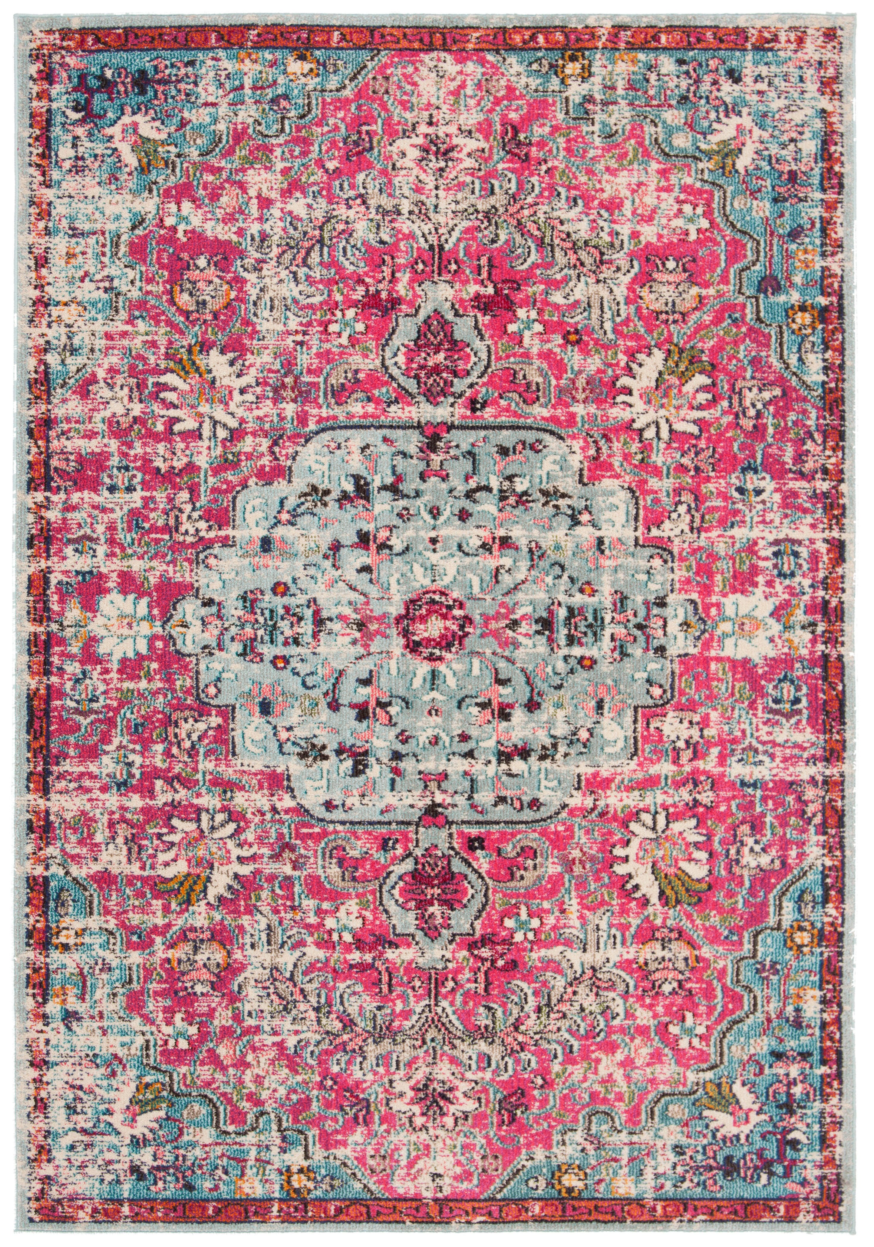 Safavieh Madison 6' x 9' Area Rug, Fuchsia/Teal, large