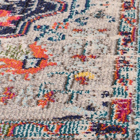 Safavieh Madison 6' x 9' Area Rug, Black/Teal, large