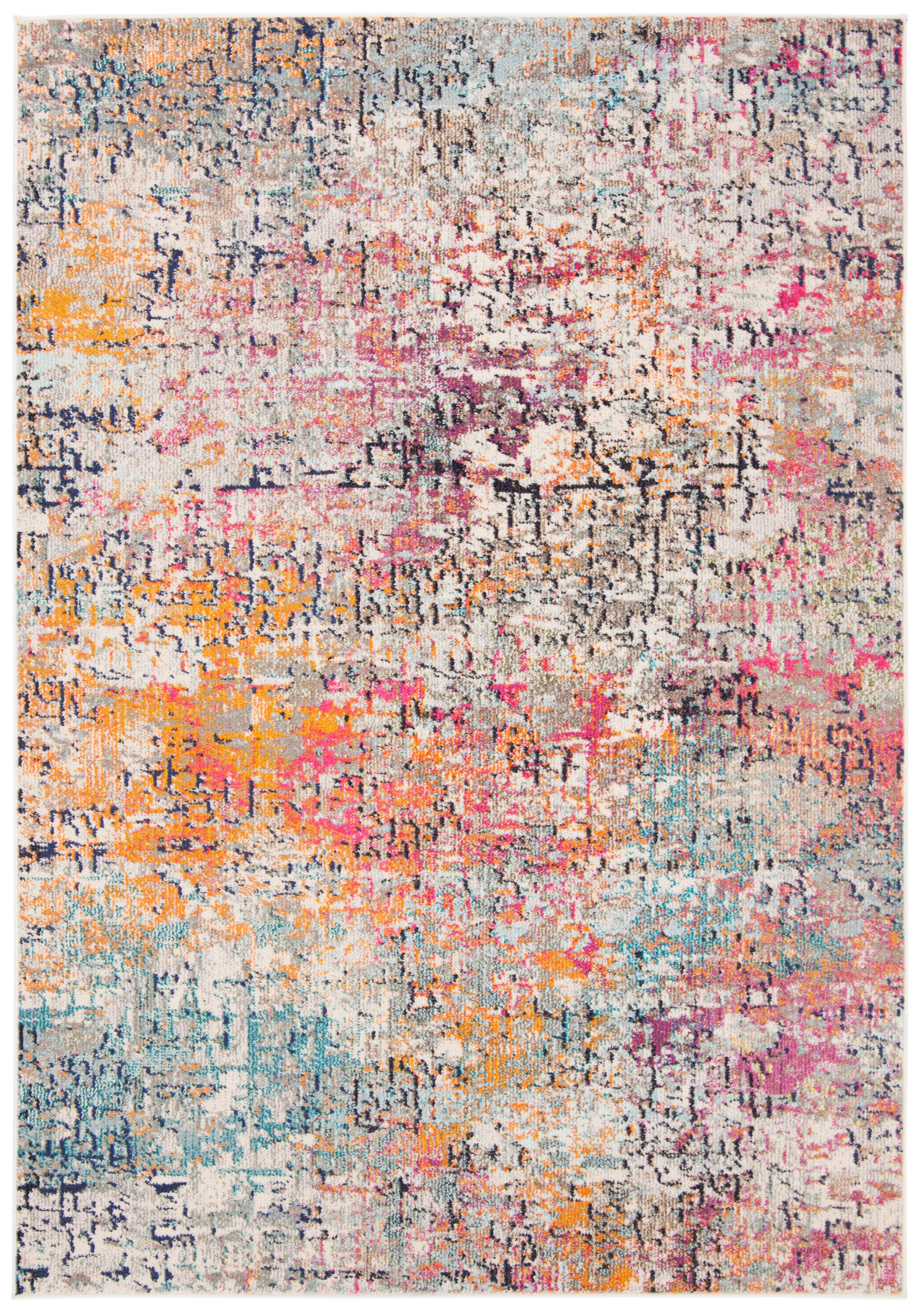 Safavieh Madison 5'-3 x 7'-6 Area Rug, Gray/Pink, large