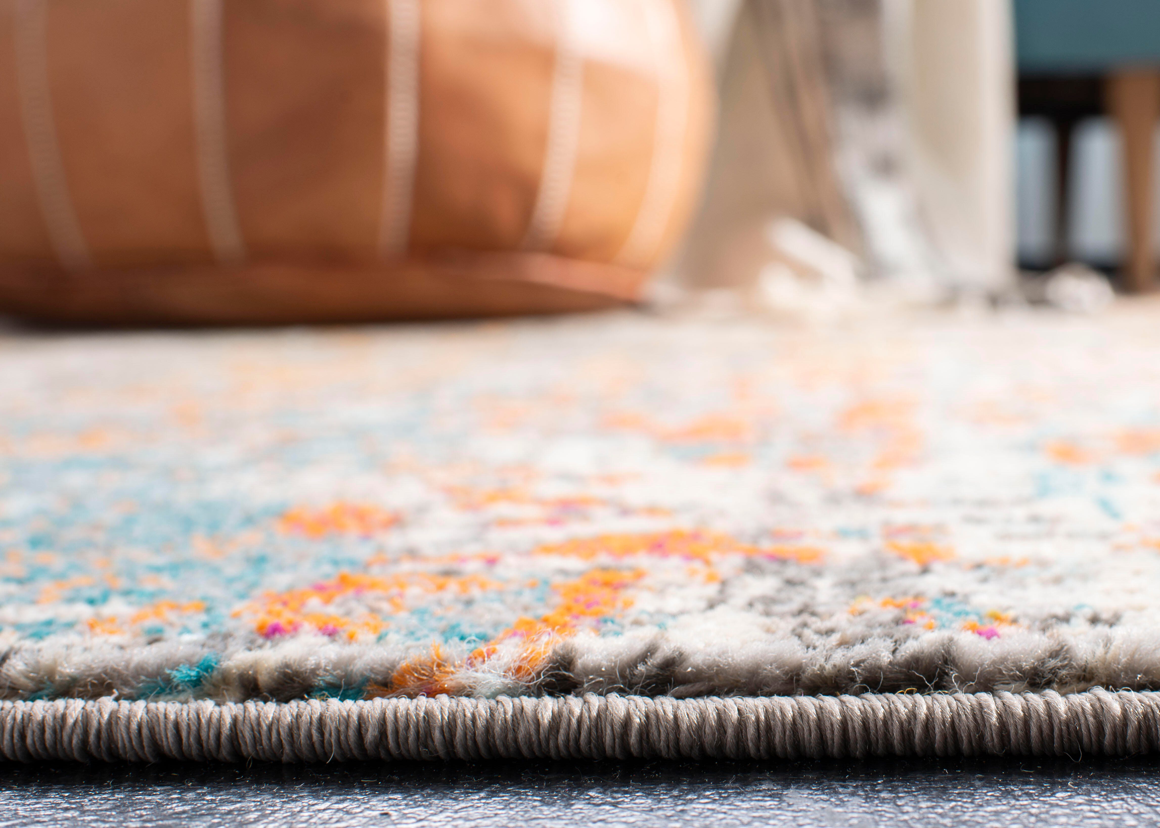 Safavieh Madison Madison 5'-3 x 7'-6 Area Rug, Gray/Pink, large