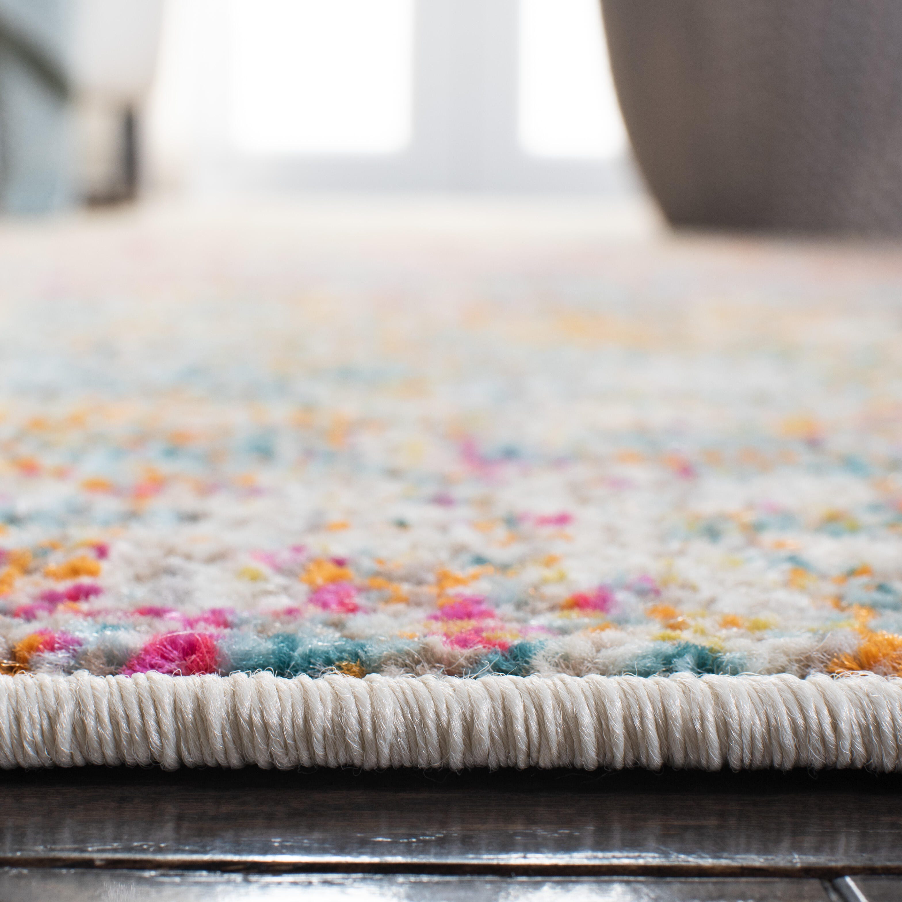 Safavieh Madison Madison 5'-3 x 7'-6 Area Rug, Gray/Turquoise, large