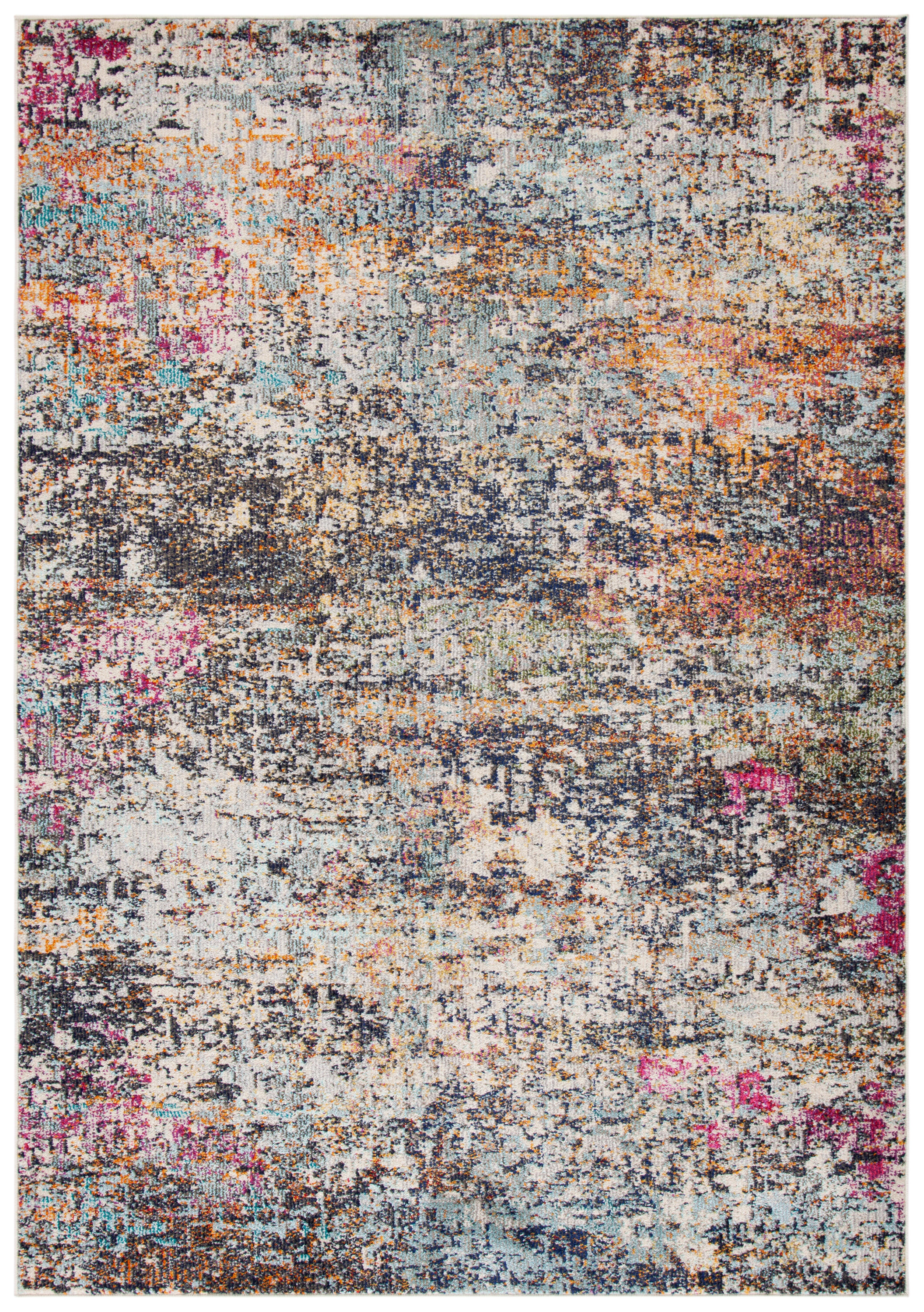 Safavieh Madison 4' x 6' Area Rug, Black/Gold, large
