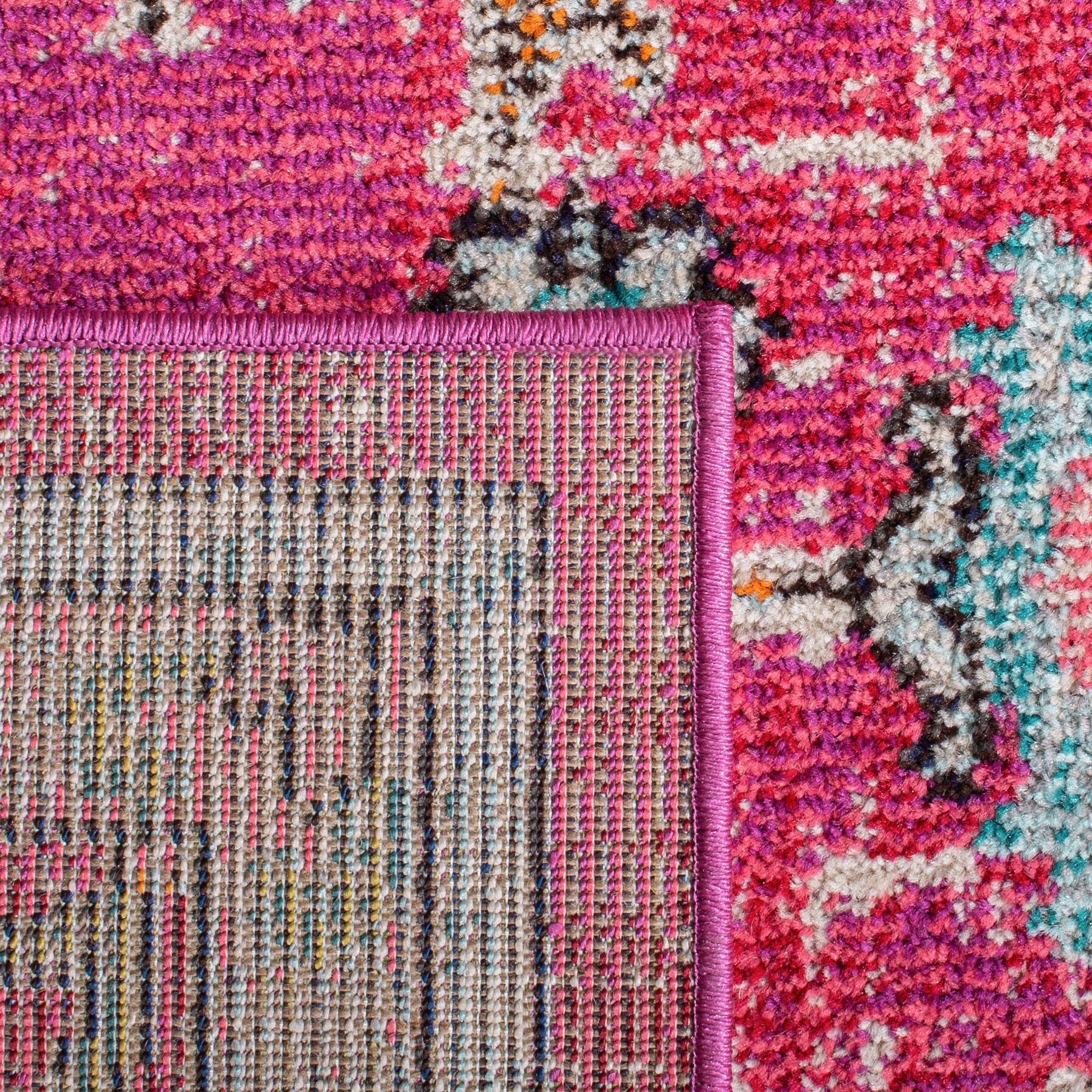 Safavieh Madison 5'-3 x 7'-6 Area Rug, Fuchsia/Blue, large