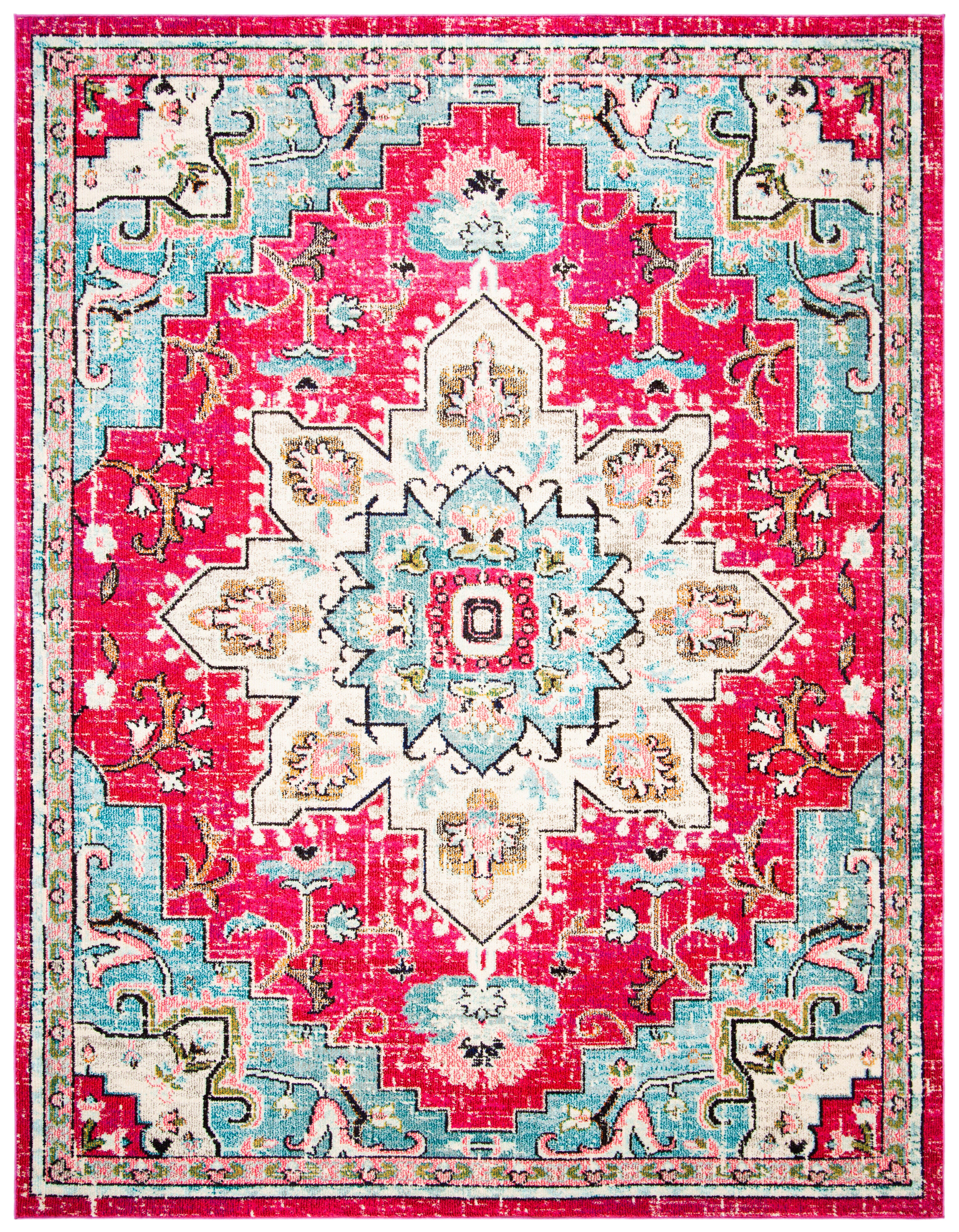 Safavieh Madison 8' x 10' Area Rug, Fuchsia/Blue, large