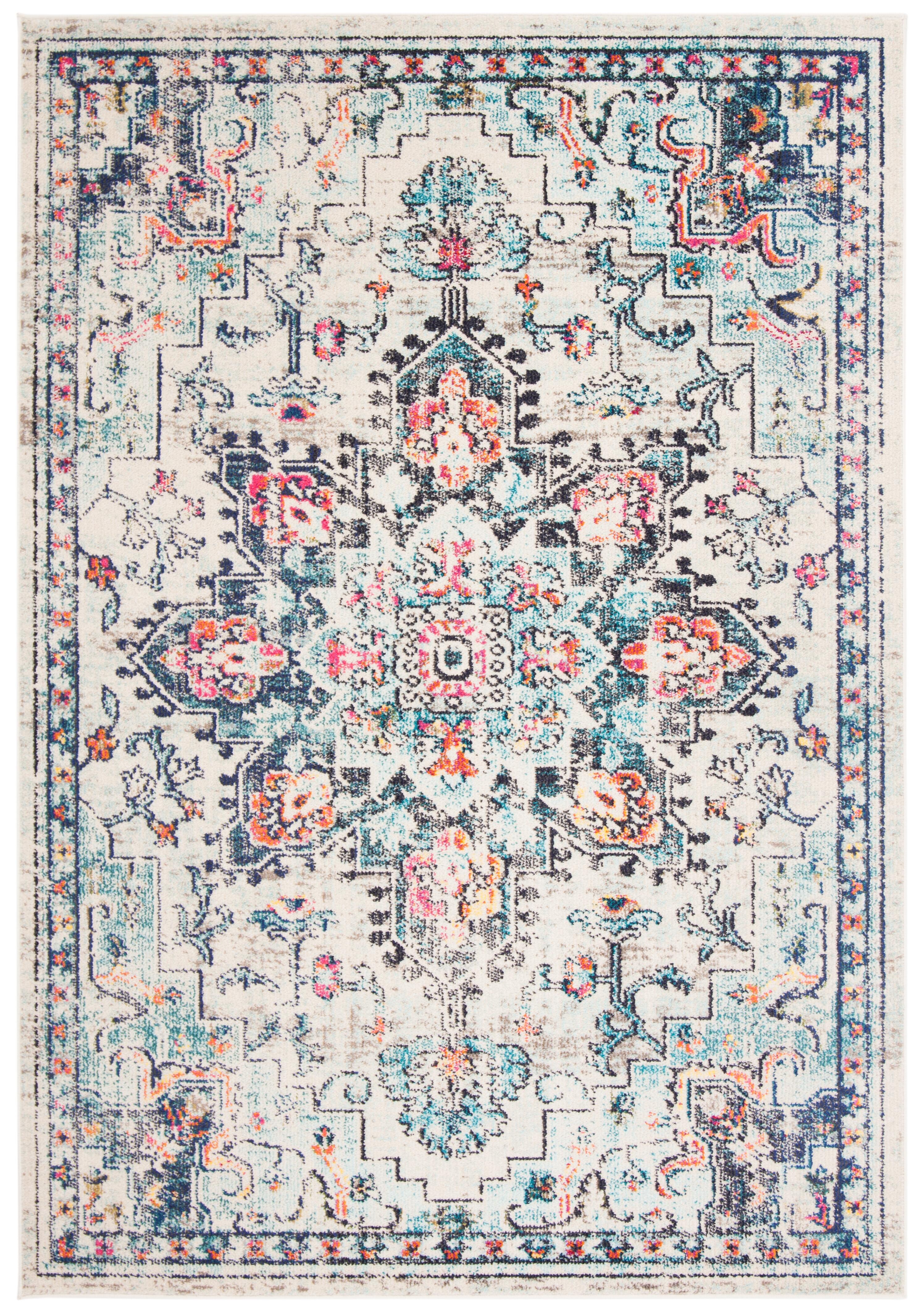 Safavieh Madison 5'-3 x 7'-6 Area Rug, Blue/Cream, large