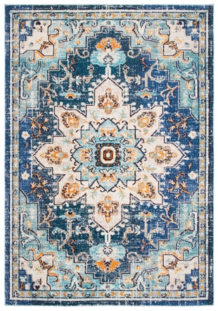 Safavieh Madison 4' x 6' Area Rug, Blue/Light Blue, large