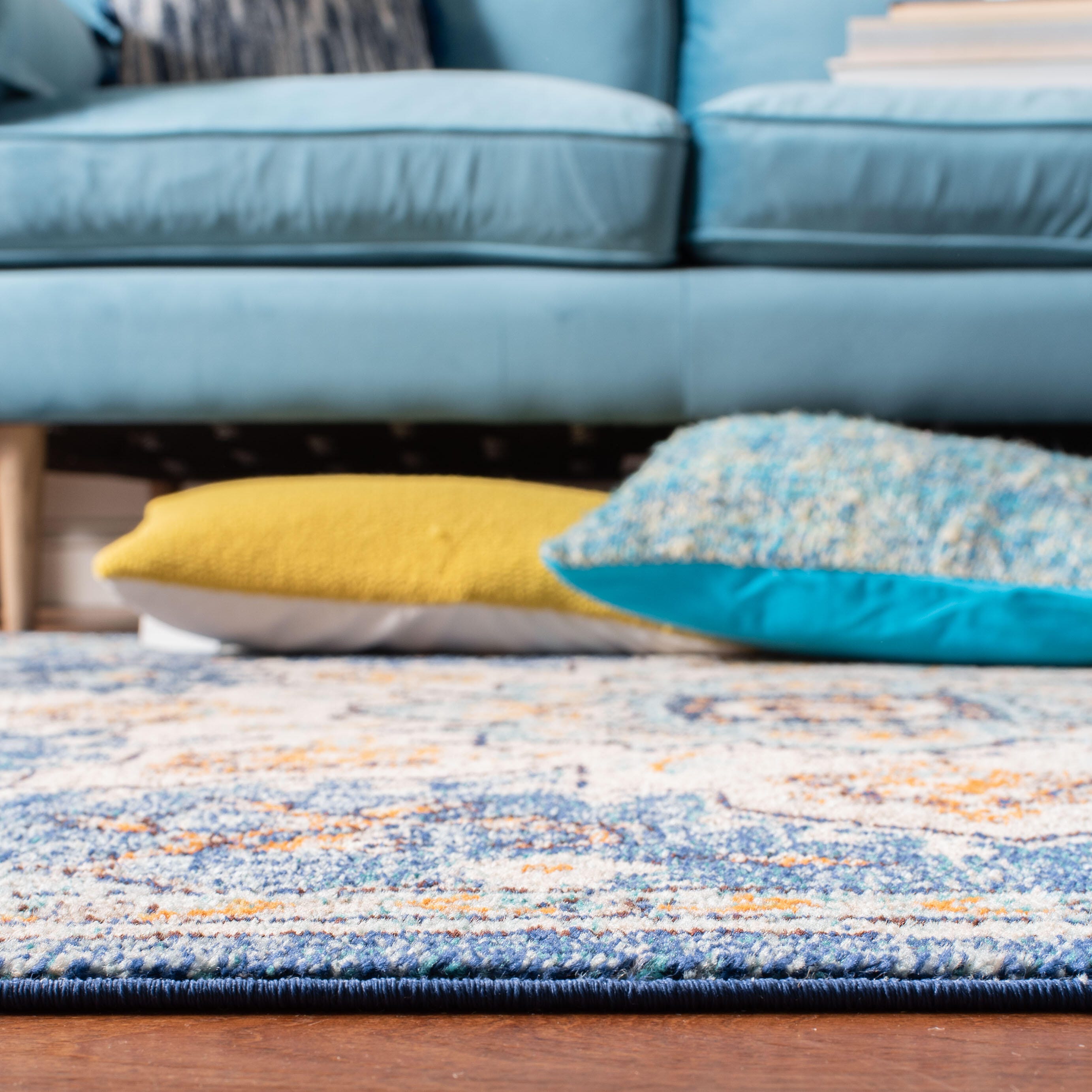 Safavieh Madison 6' x 9' Area Rug, Blue/Light Blue, large