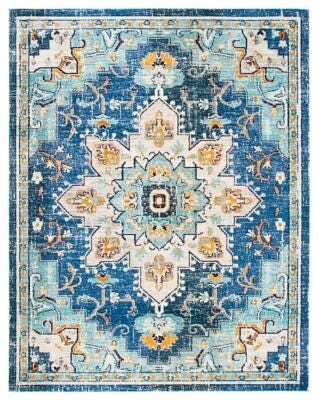 Safavieh Madison 8' x 10' Area Rug, Blue/Light Blue, large