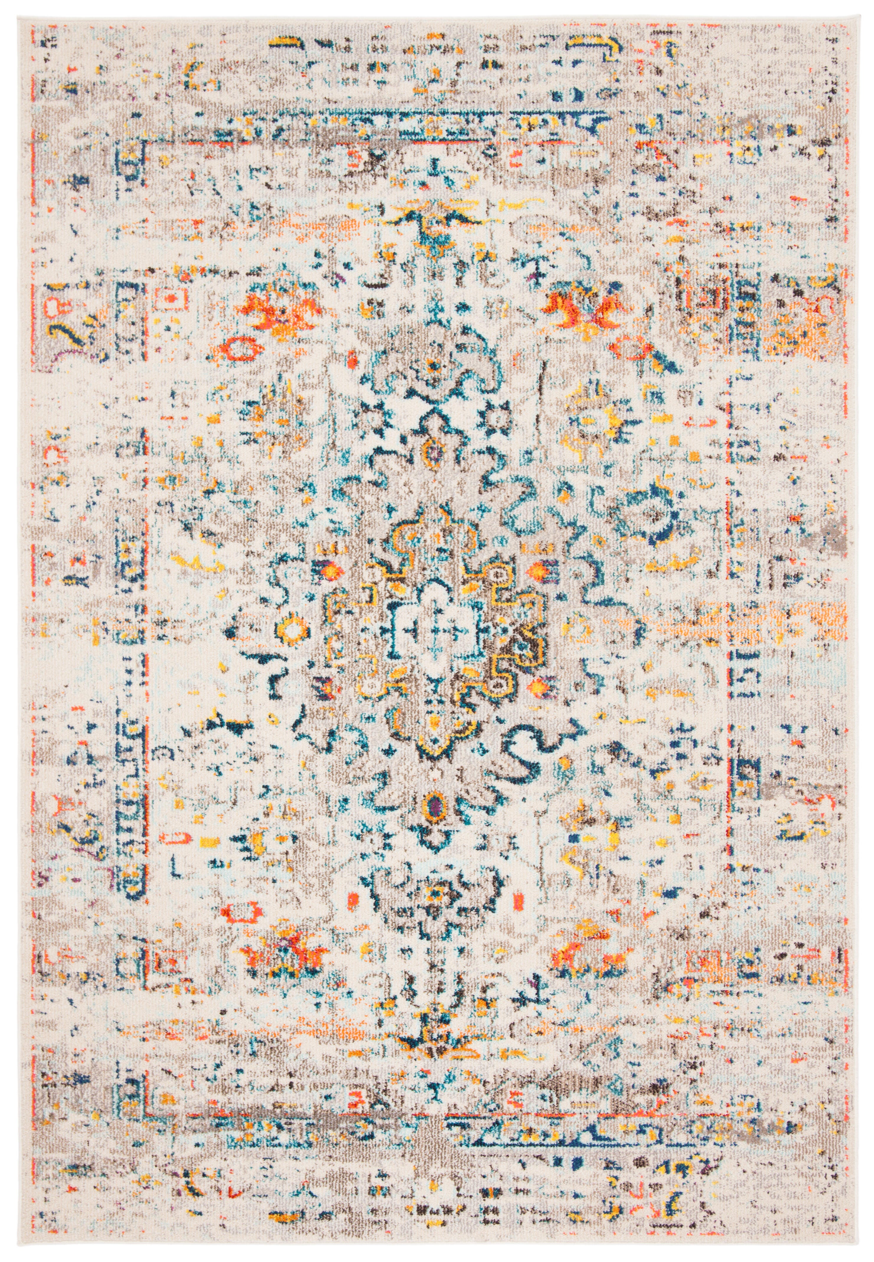 Safavieh Madison 3' x 5' Area Rug, Cream/Blue, rollover