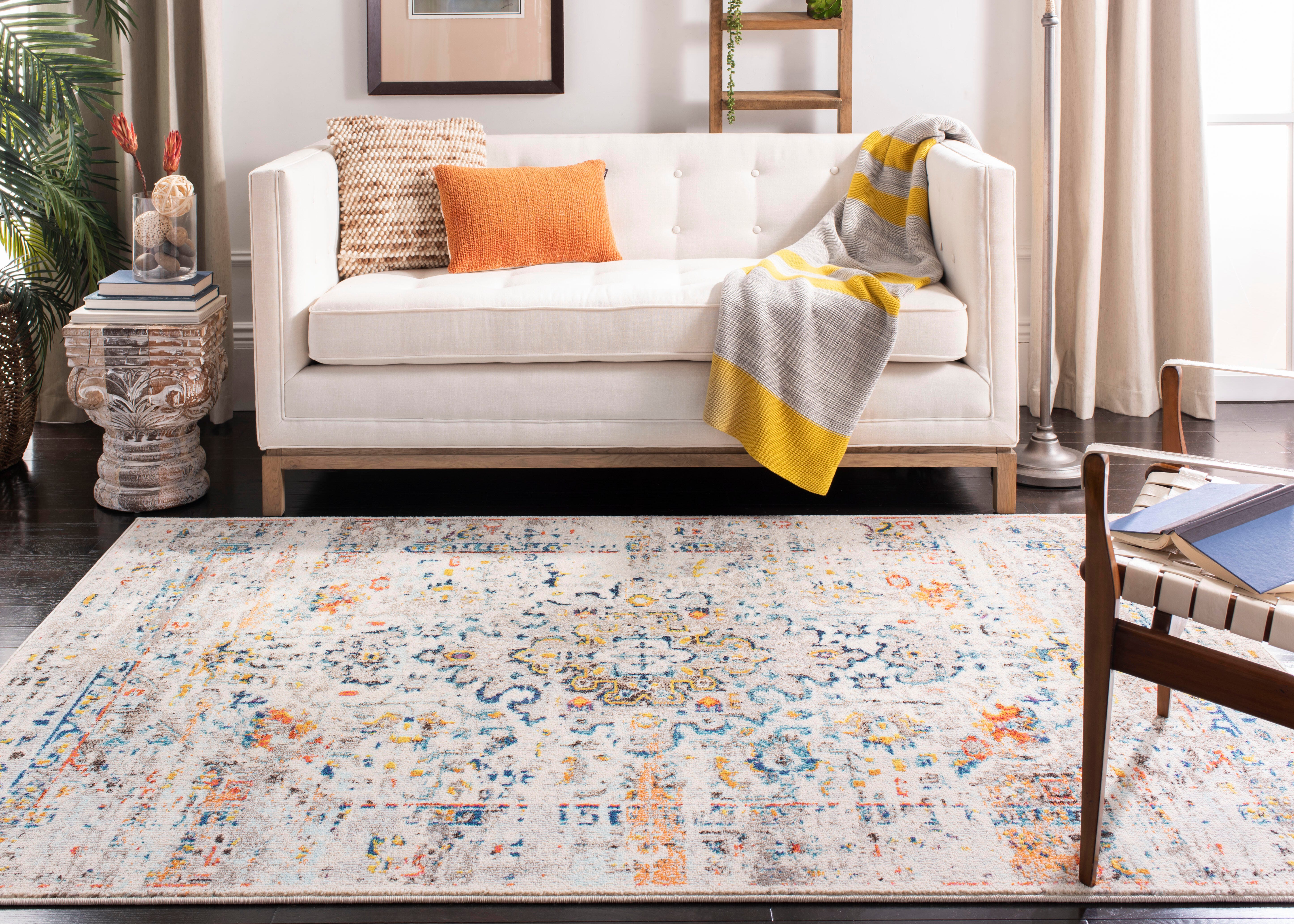 Safavieh Madison 5'-3 x 7'-6 Area Rug, Cream/Blue, large