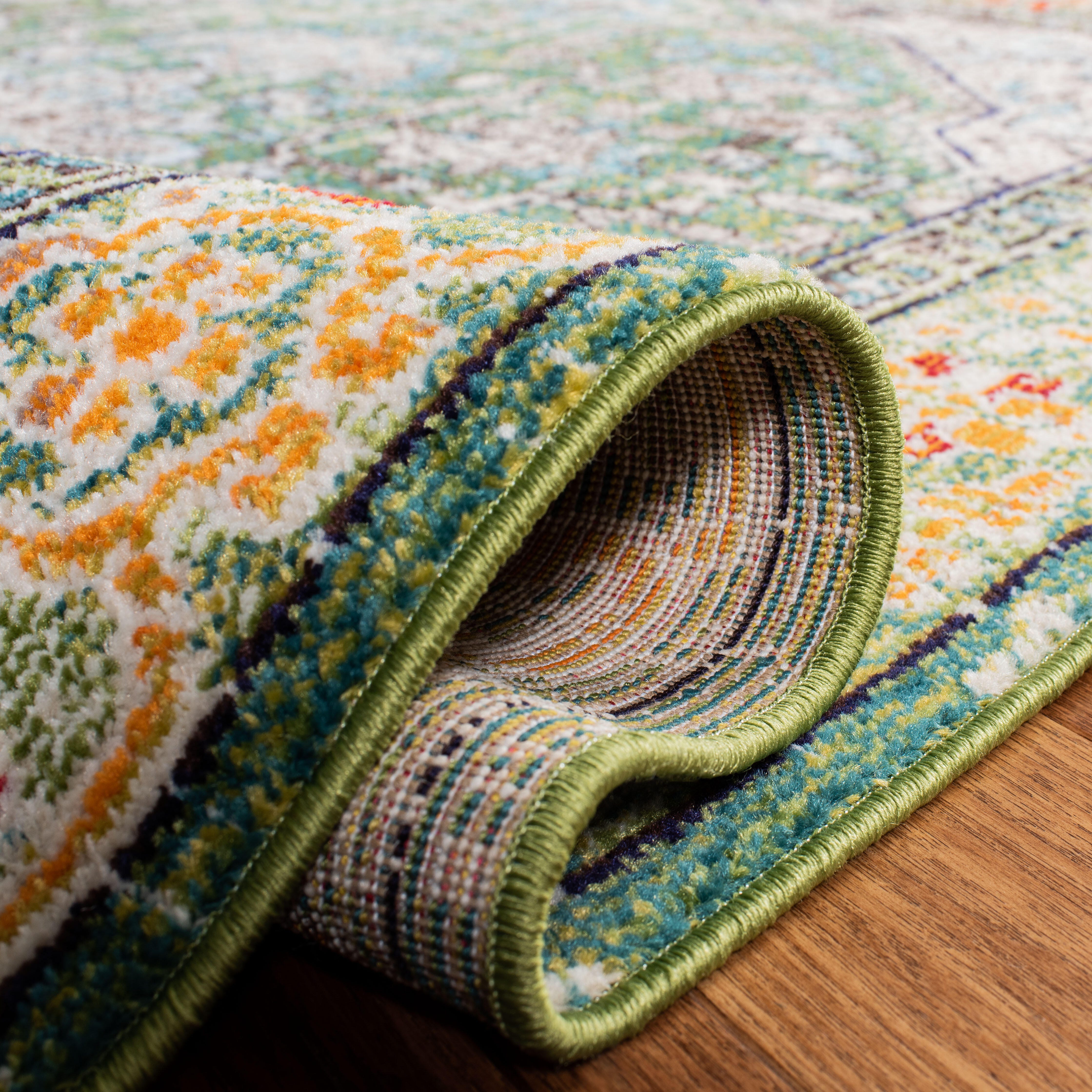 Safavieh Madison 3' x 5' Area Rug, Green/Turquoise, large