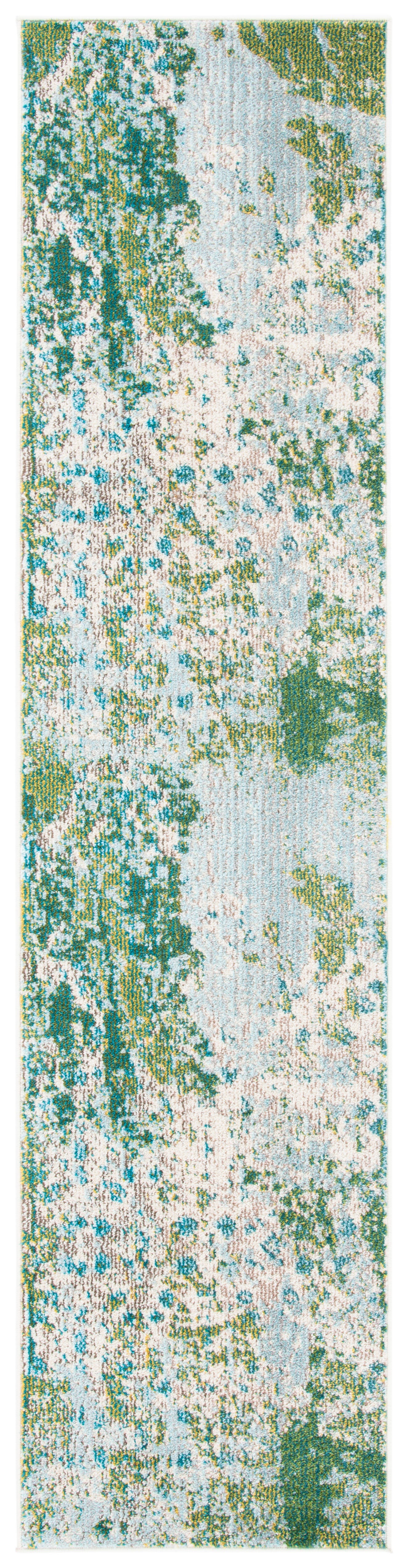 Safavieh Madison 2'-2 x 4' Accent Rug, Green/Blue, rollover