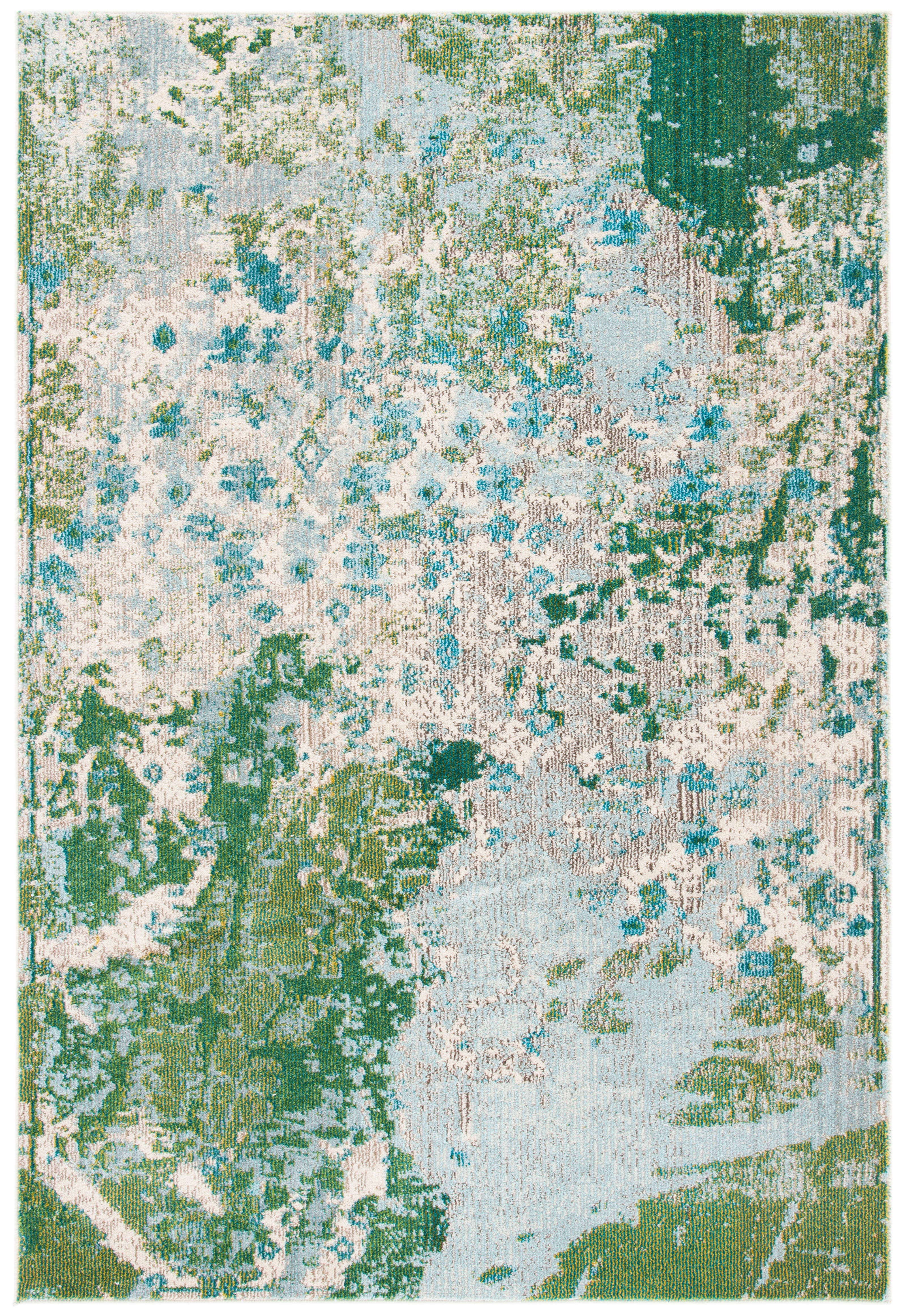 Safavieh Madison Madison 8' x 10' Area Rug, Green/Blue, large