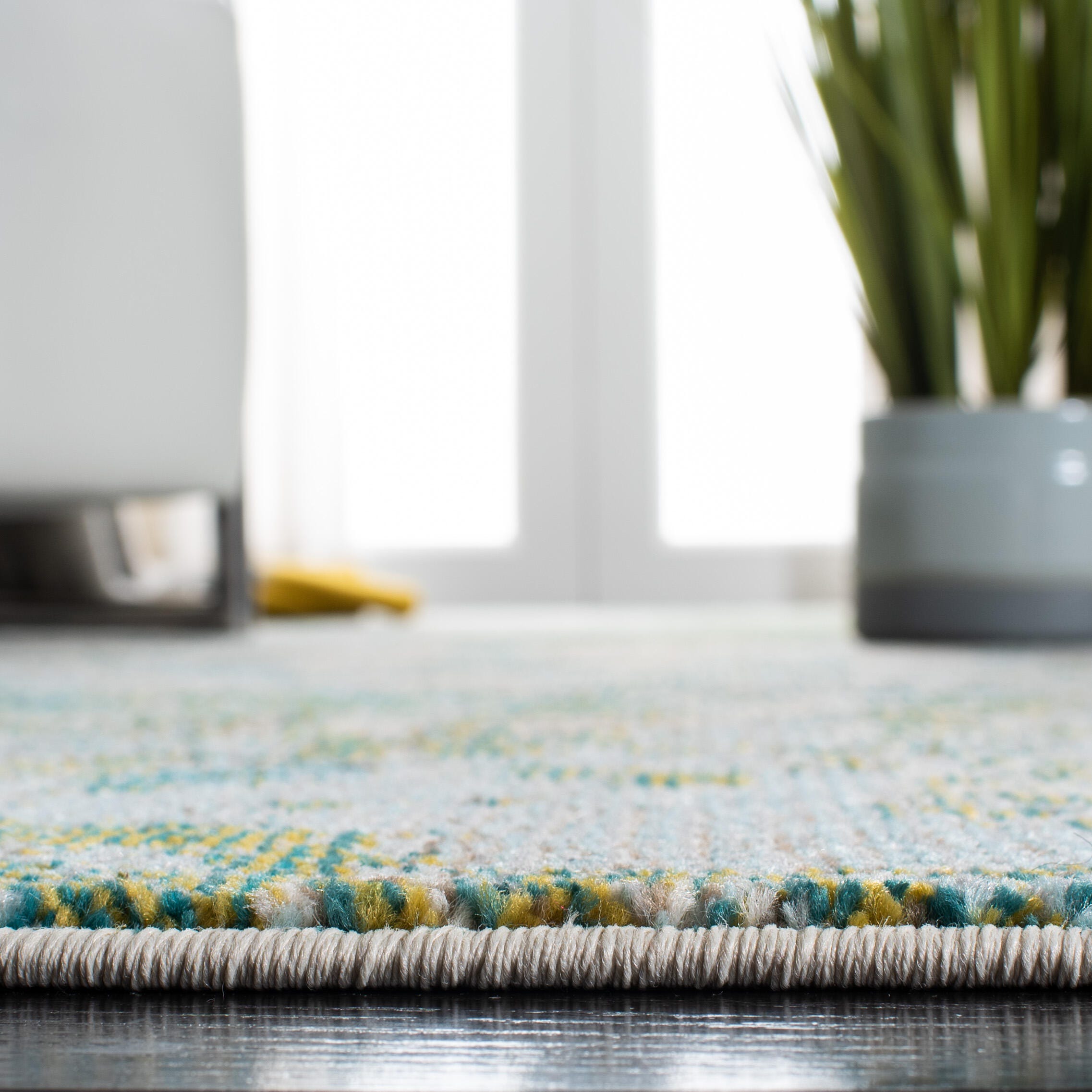Safavieh Madison Madison 8' x 10' Area Rug, Green/Blue, large