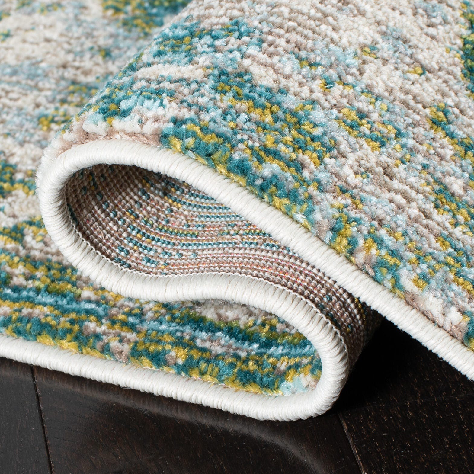 Safavieh Madison Madison 8' x 10' Area Rug, Green/Blue, large