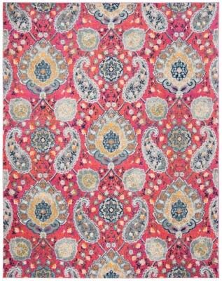 Safavieh Madison 8' x 10' Area Rug, Fuchsia/Gold, rollover