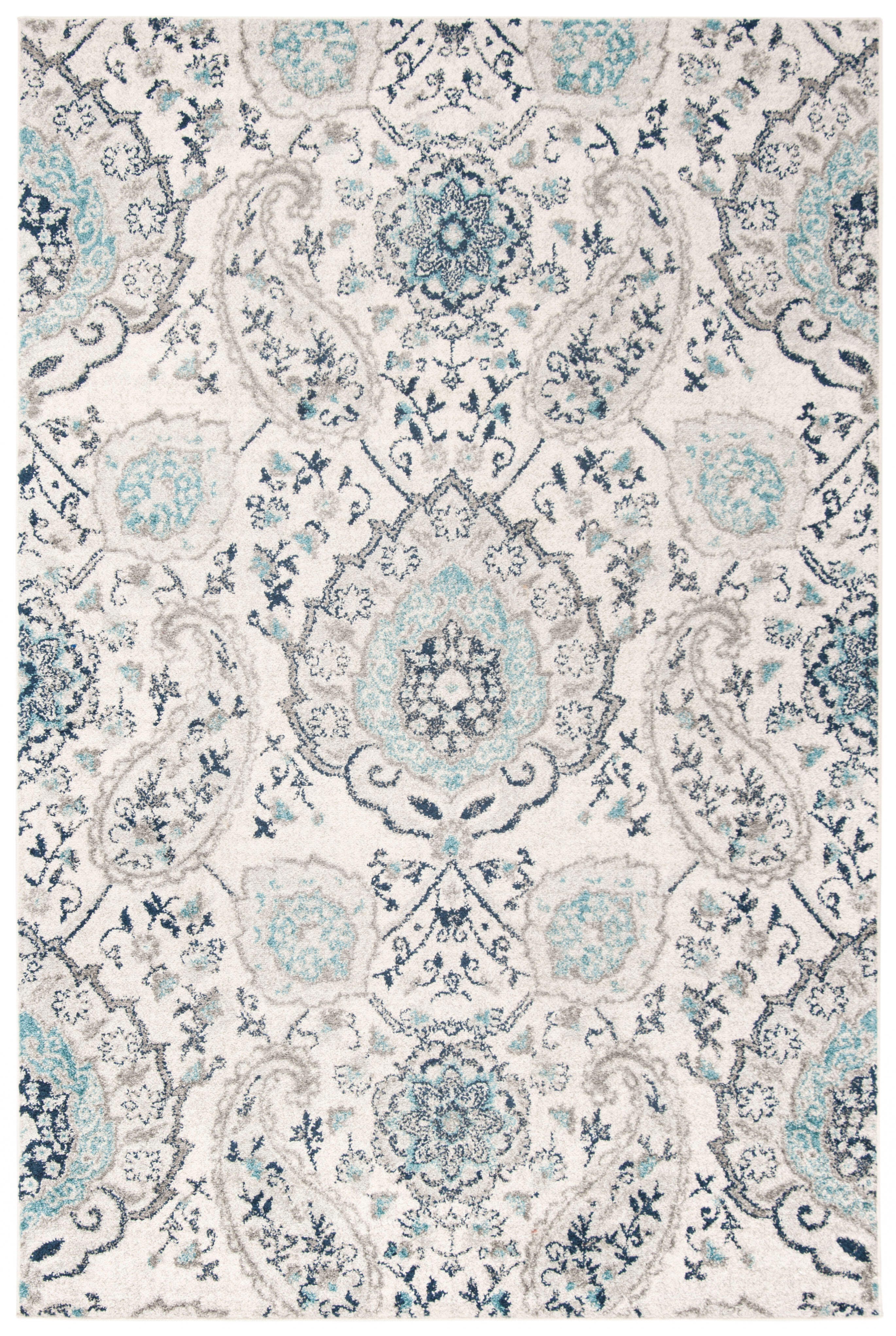 Safavieh Madison 5'-1 x 7'-6 Area Rug, Cream/Light Gray, large